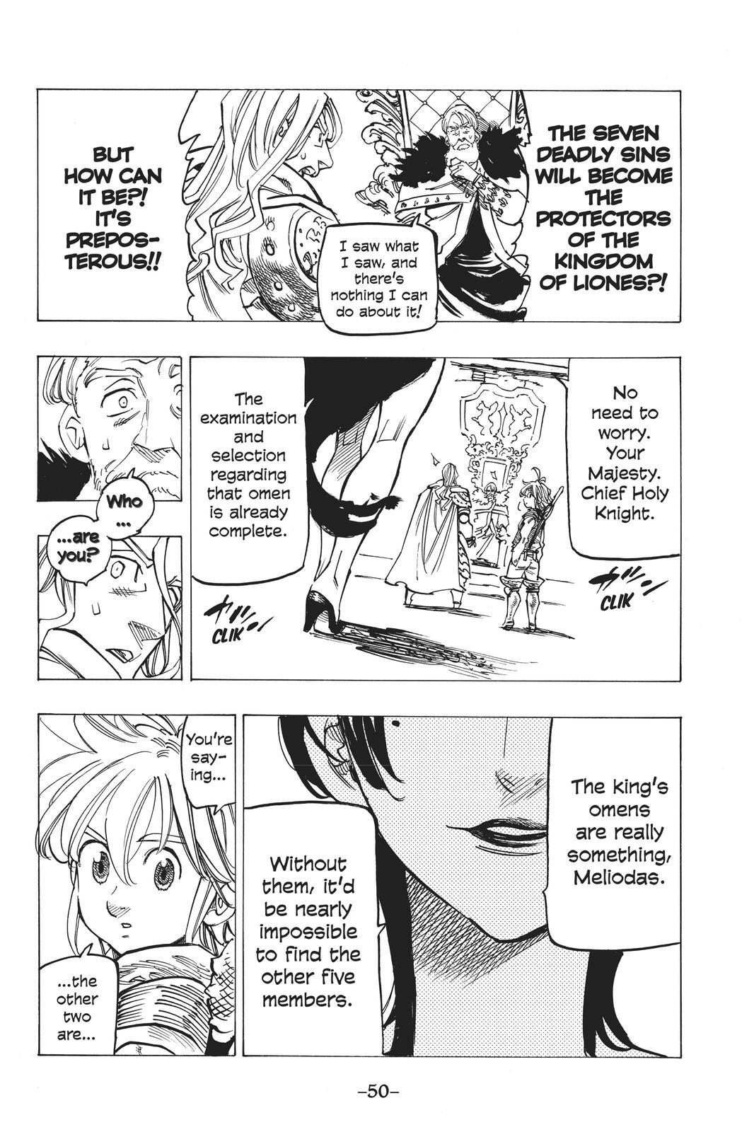 Read The Seven Deadly Sins- Seven Days Manga Online