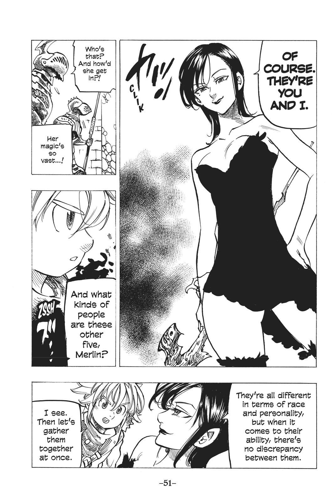 Read The Seven Deadly Sins- Seven Days Manga Online