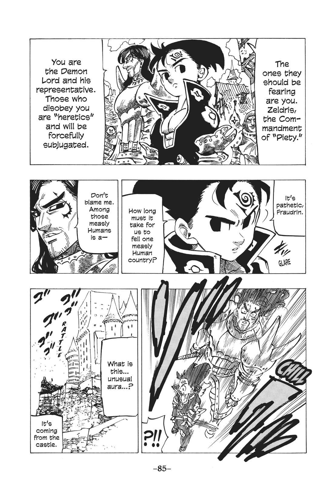 Read The Seven Deadly Sins- Seven Days Manga Online