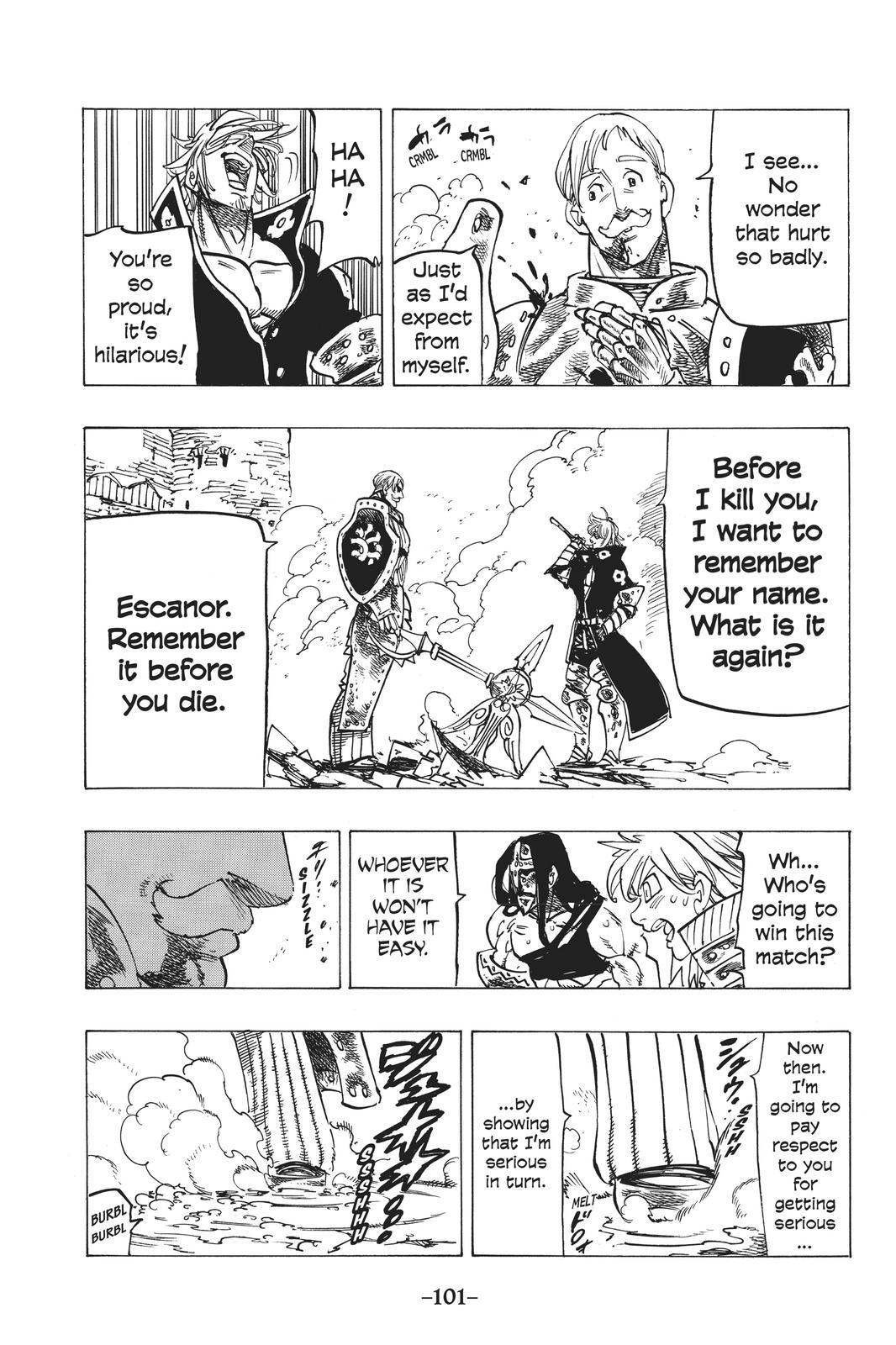 Read The Seven Deadly Sins- Seven Days Manga Online