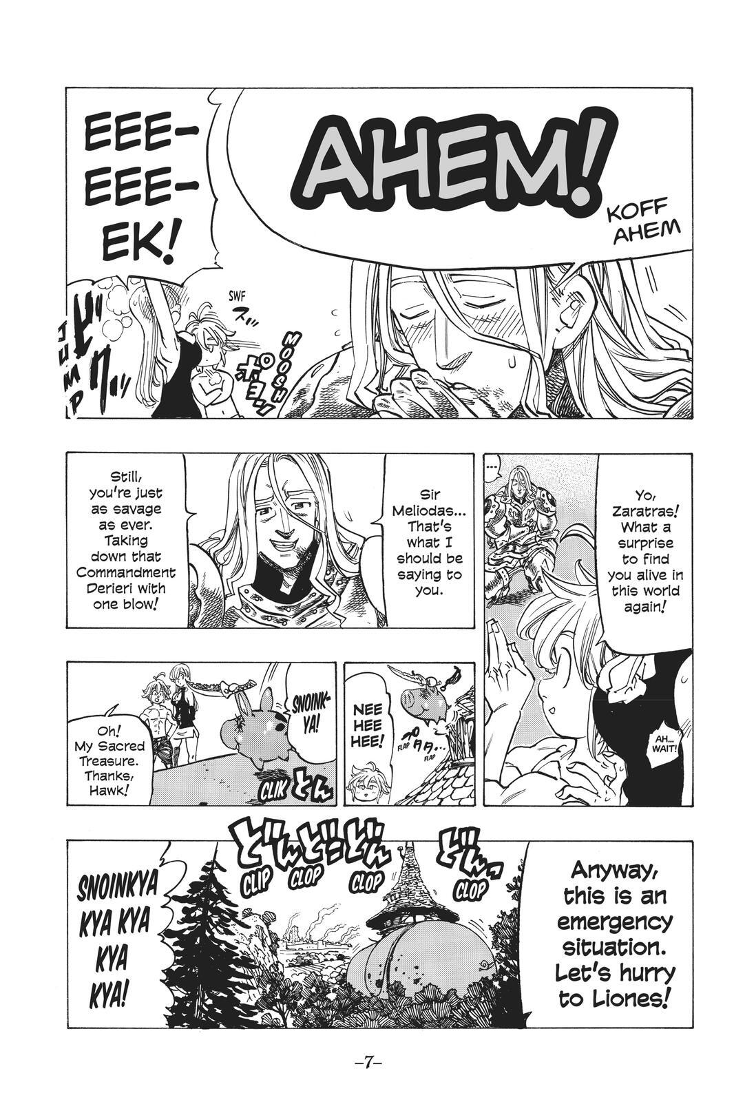 Read The Seven Deadly Sins- Seven Days Manga Online