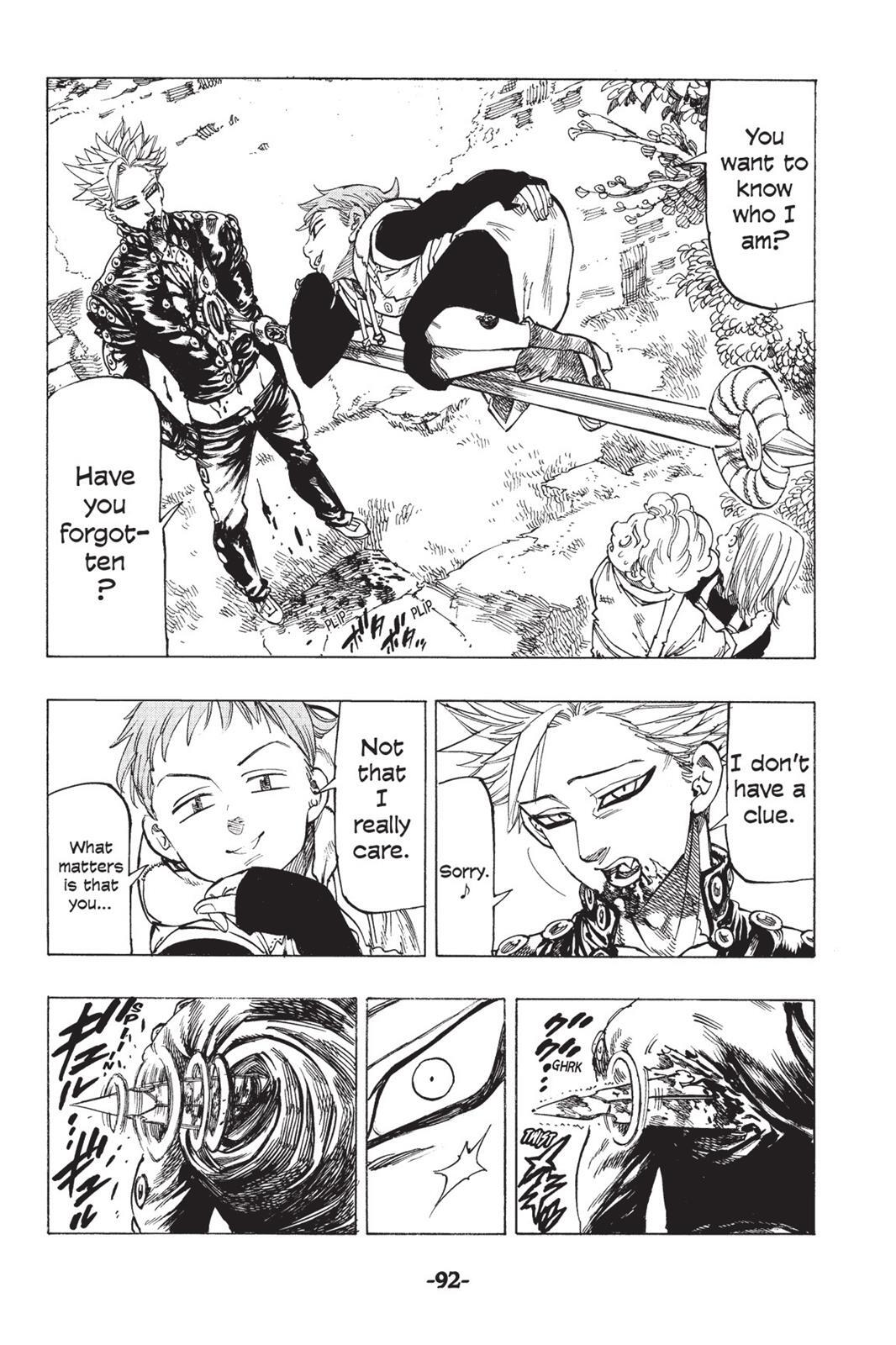 Read The Seven Deadly Sins- Seven Days Manga Online