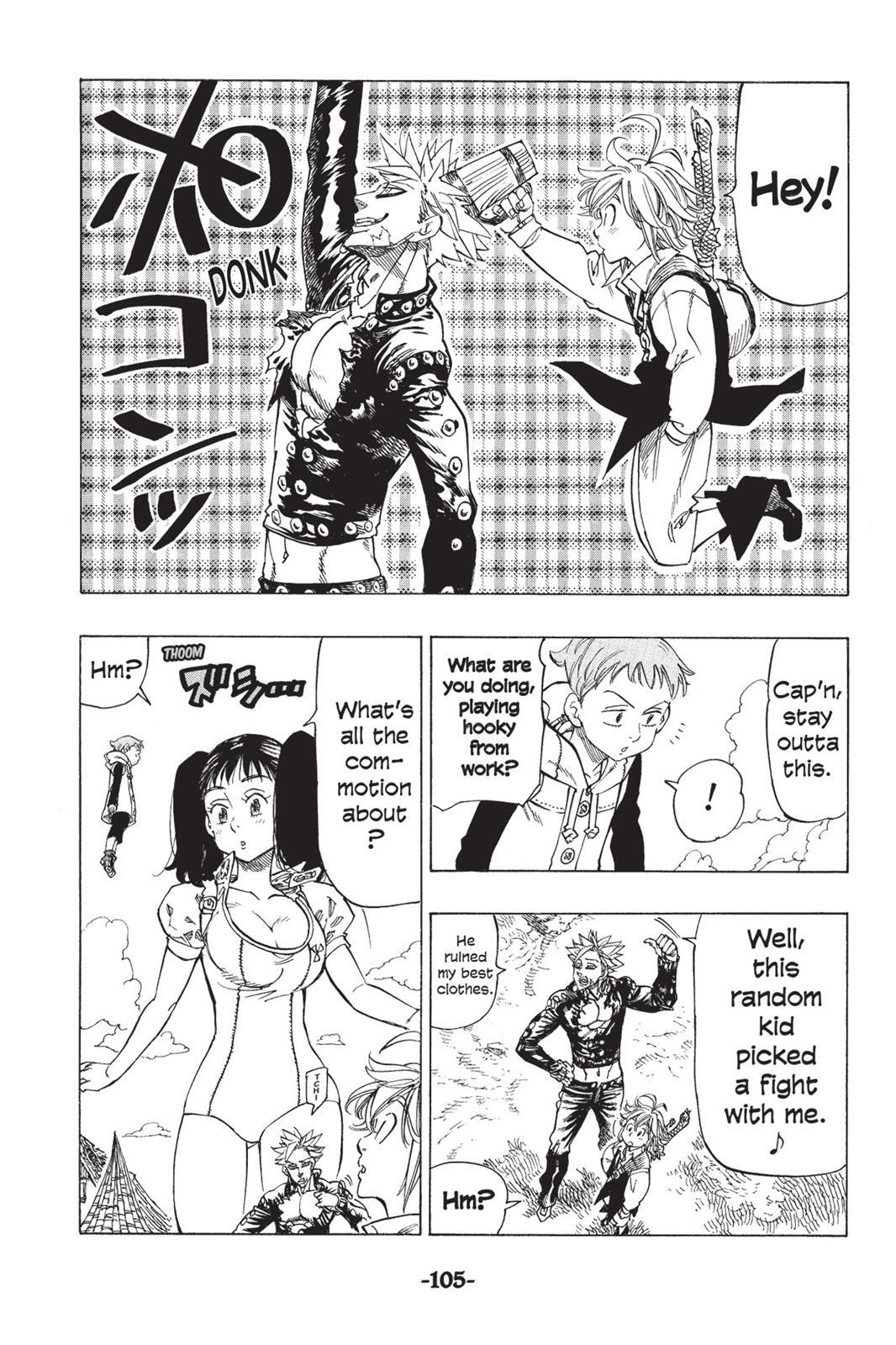 Read The Seven Deadly Sins- Seven Days Manga Online