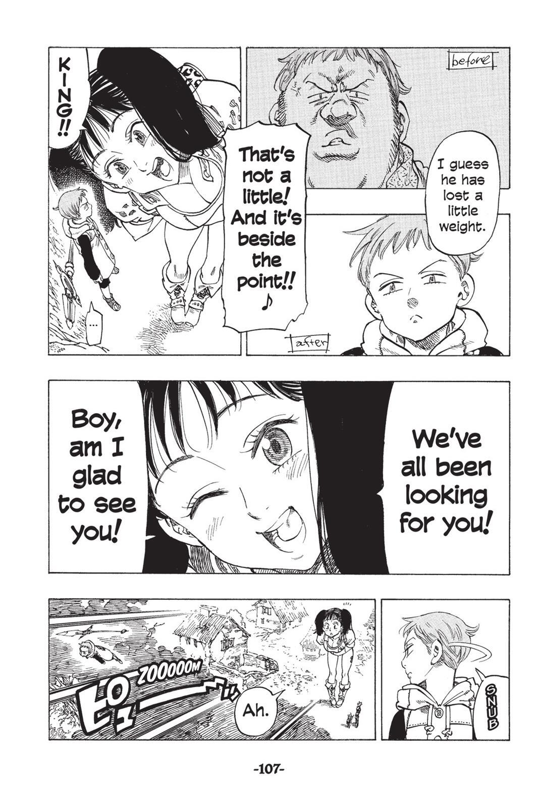 Read The Seven Deadly Sins- Seven Days Manga Online