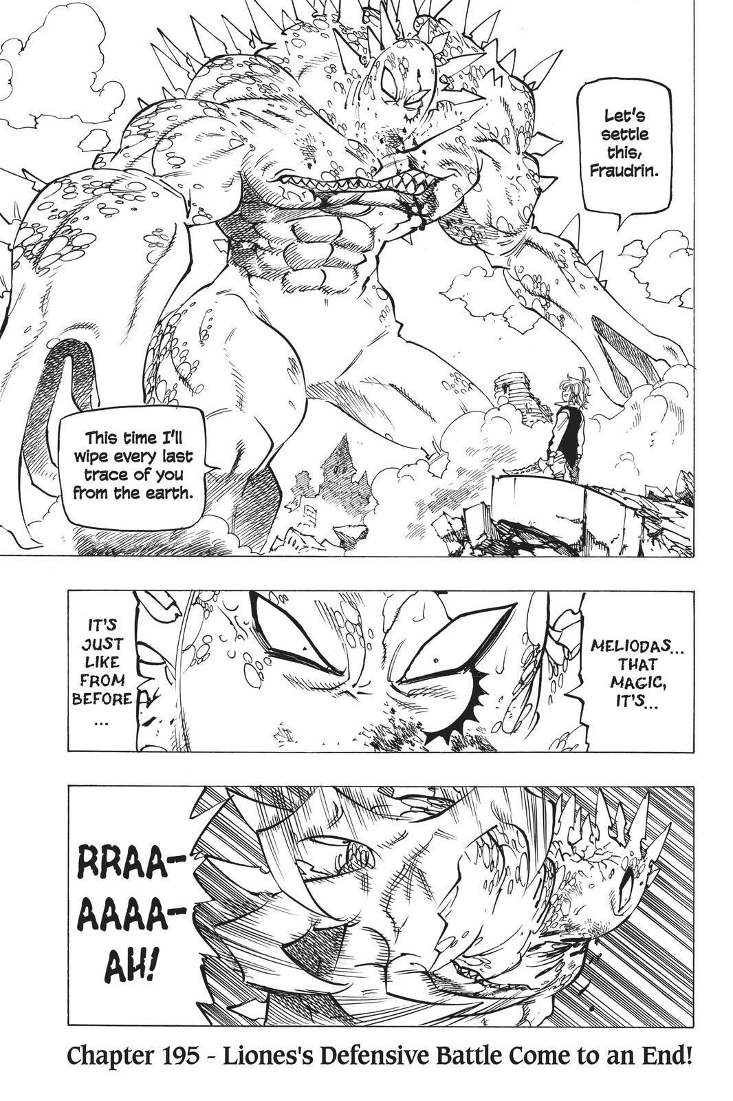 Read The Seven Deadly Sins- Seven Days Manga Online