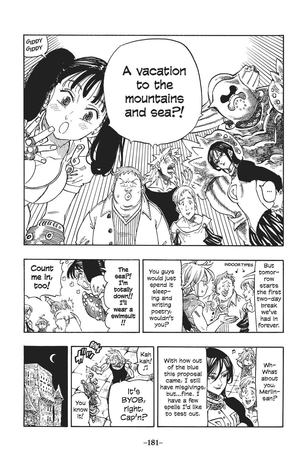 Read The Seven Deadly Sins- Seven Days Manga Online