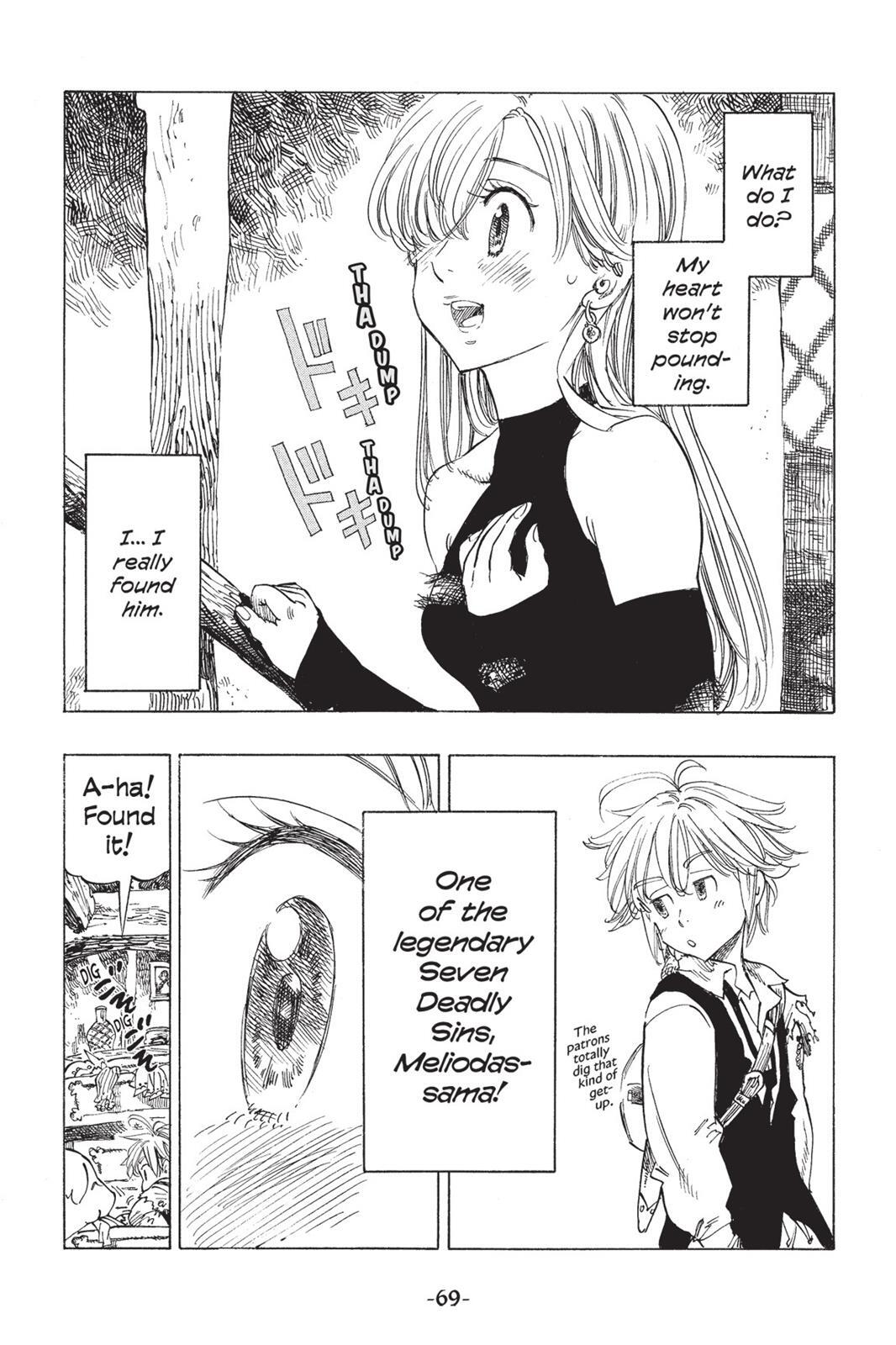 Read The Seven Deadly Sins- Seven Days Manga Online