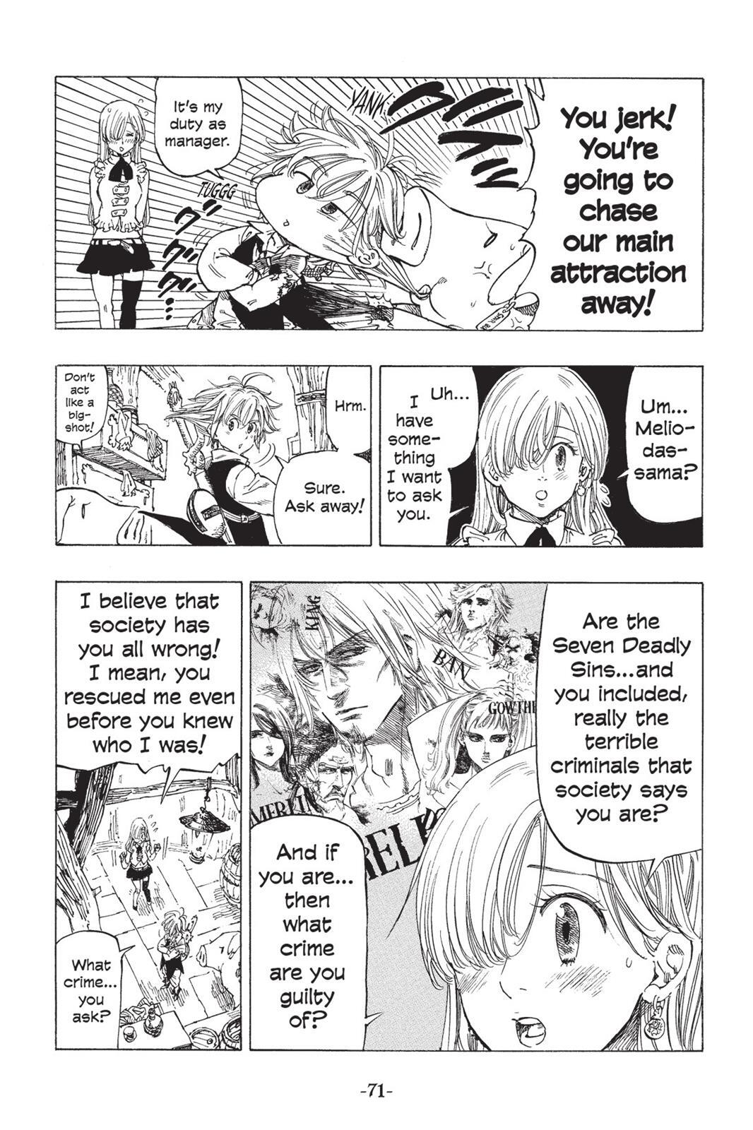 Read The Seven Deadly Sins- Seven Days Manga Online