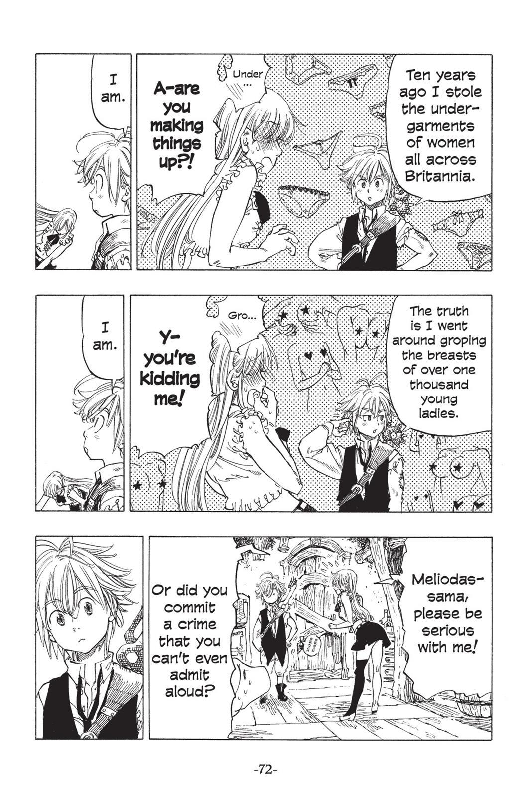 Read The Seven Deadly Sins- Seven Days Manga Online