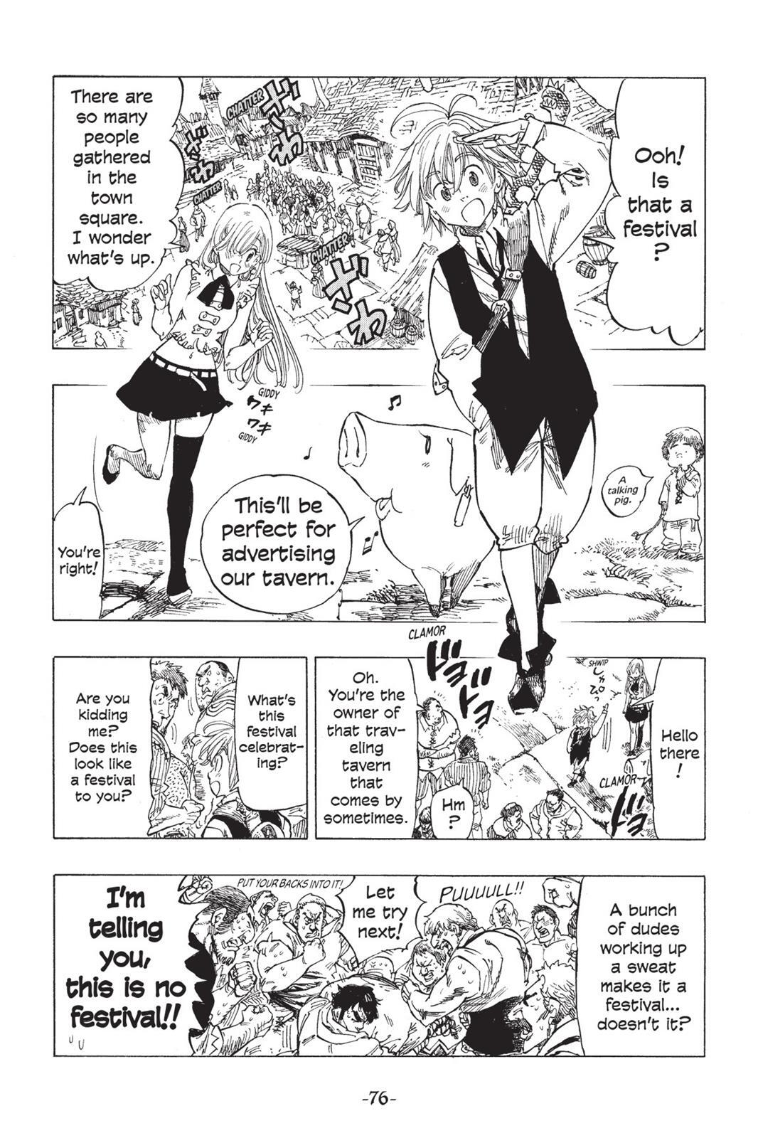Read The Seven Deadly Sins- Seven Days Manga Online
