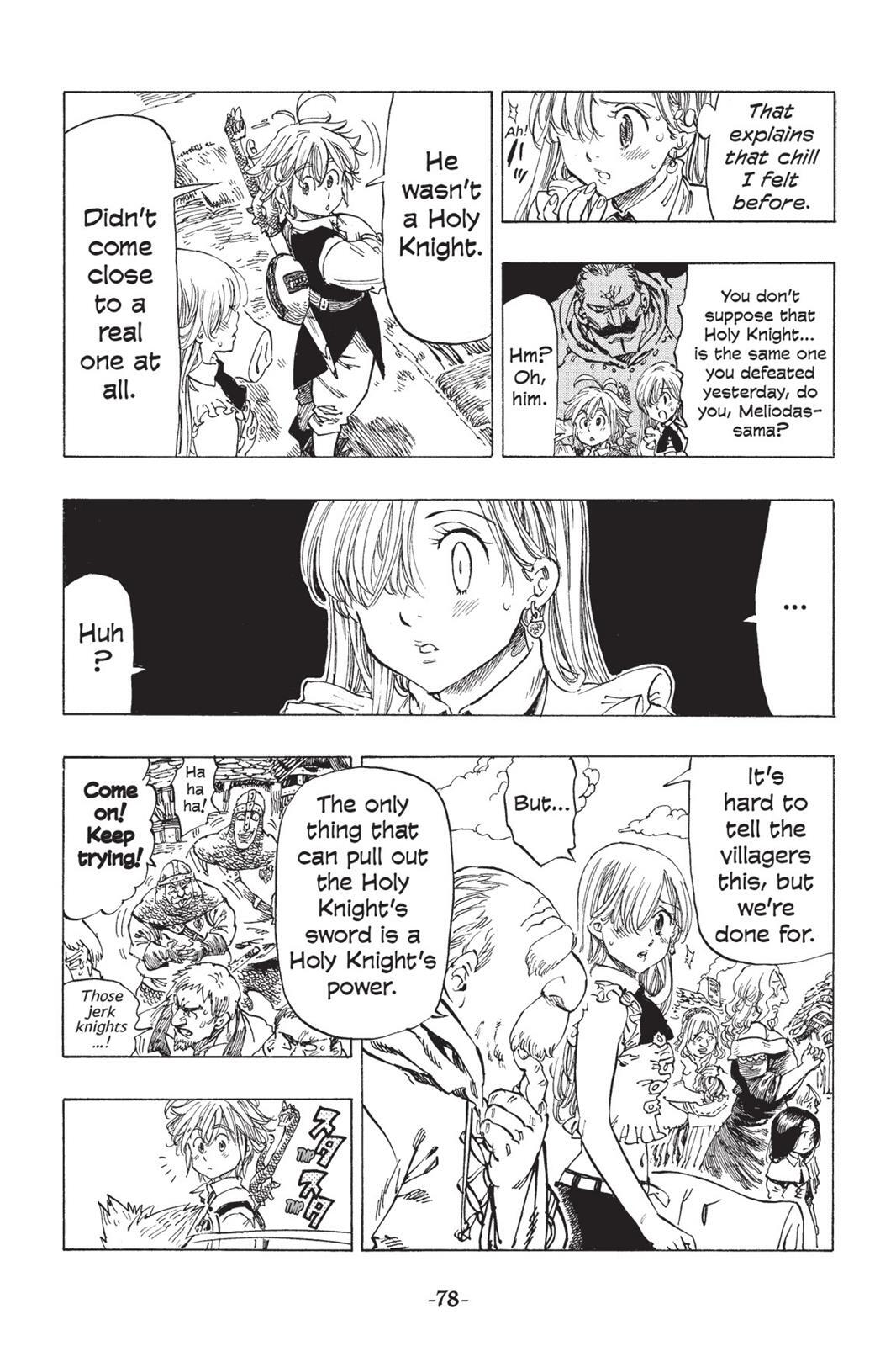 Read The Seven Deadly Sins- Seven Days Manga Online