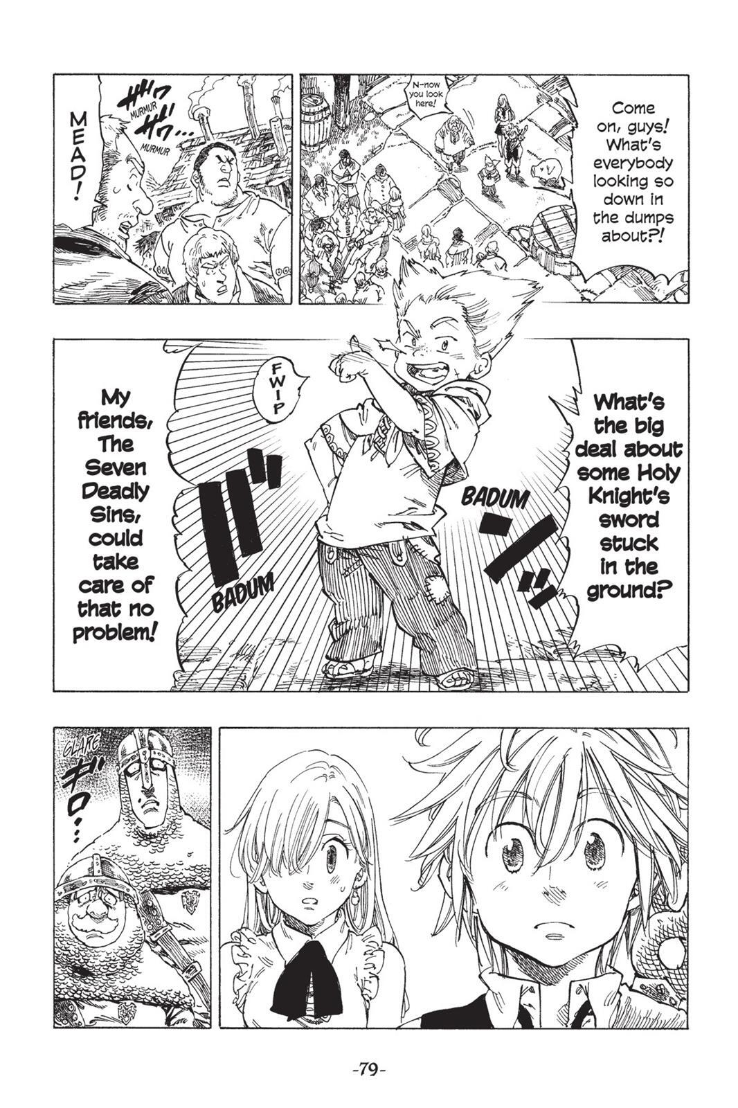 Read The Seven Deadly Sins- Seven Days Manga Online