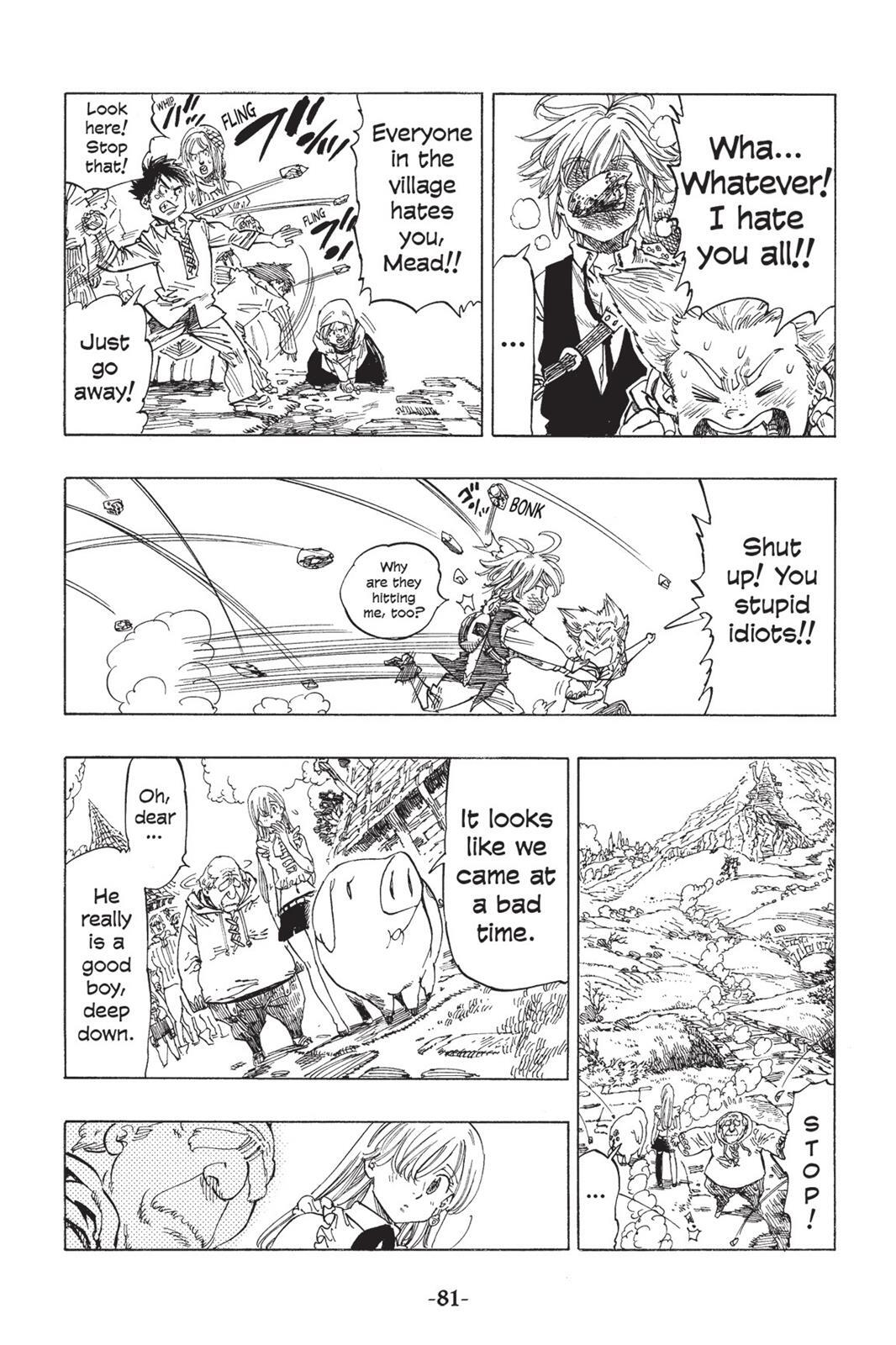 Read The Seven Deadly Sins- Seven Days Manga Online