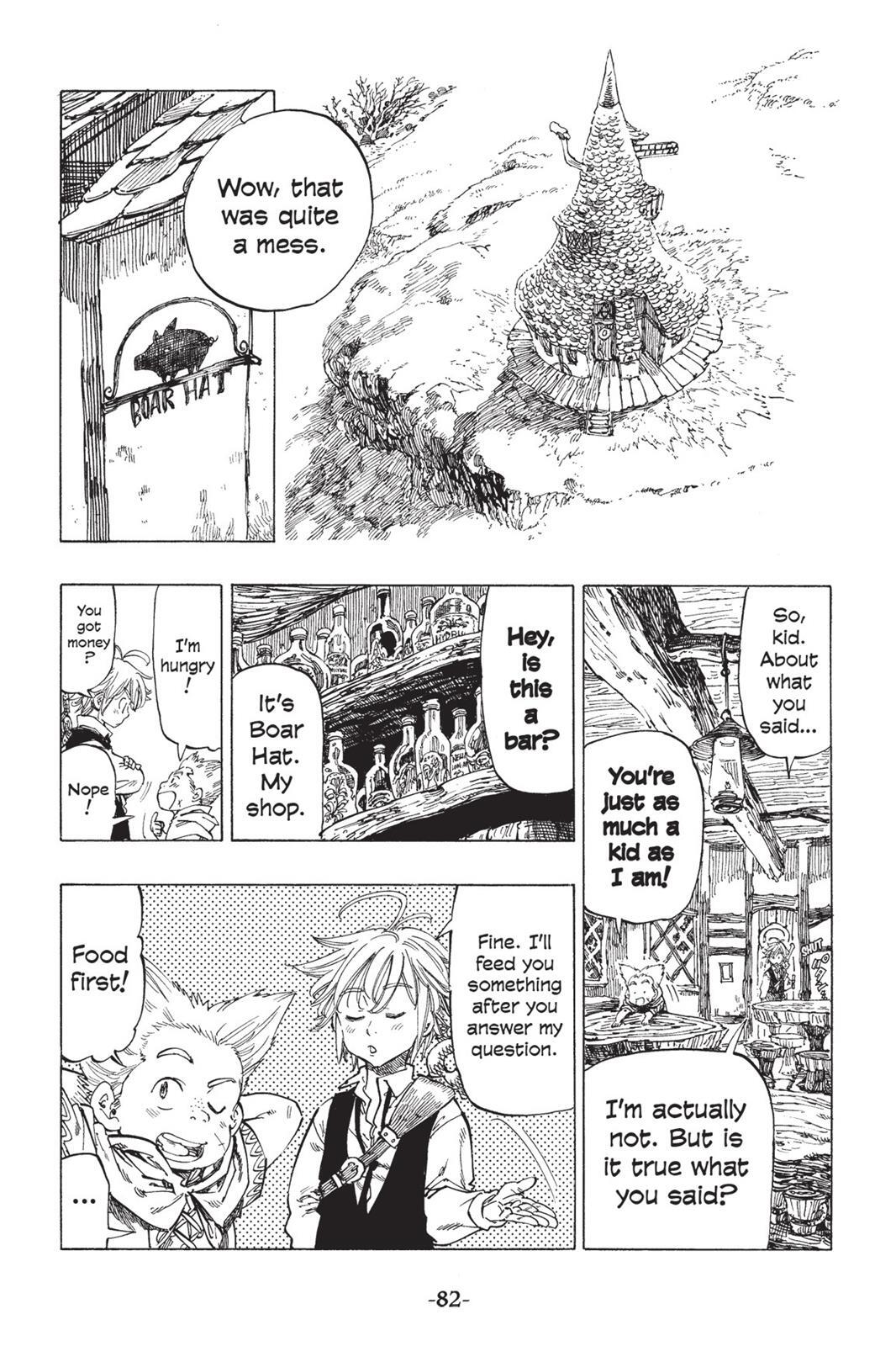 Read The Seven Deadly Sins- Seven Days Manga Online
