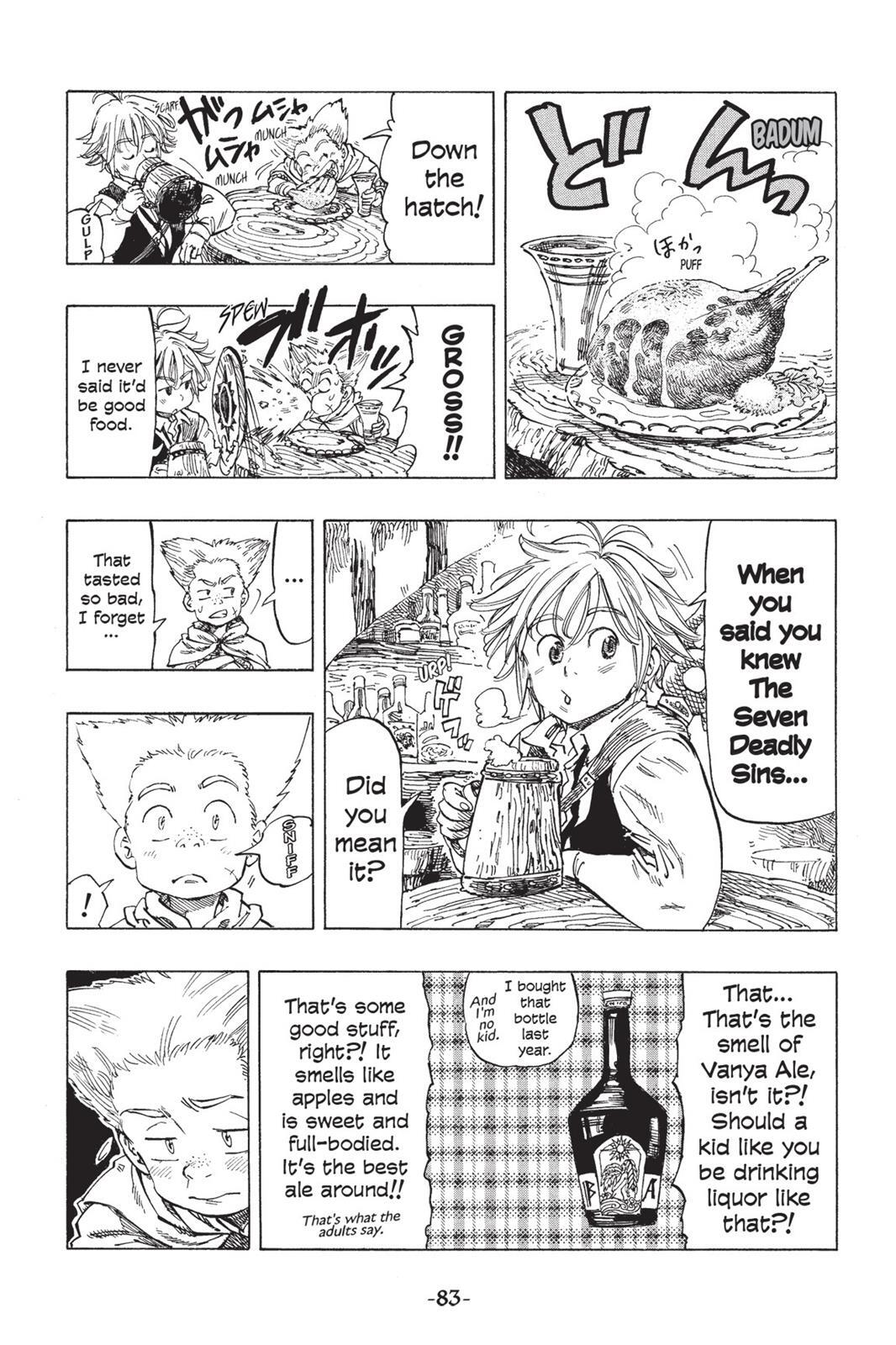 Read The Seven Deadly Sins- Seven Days Manga Online