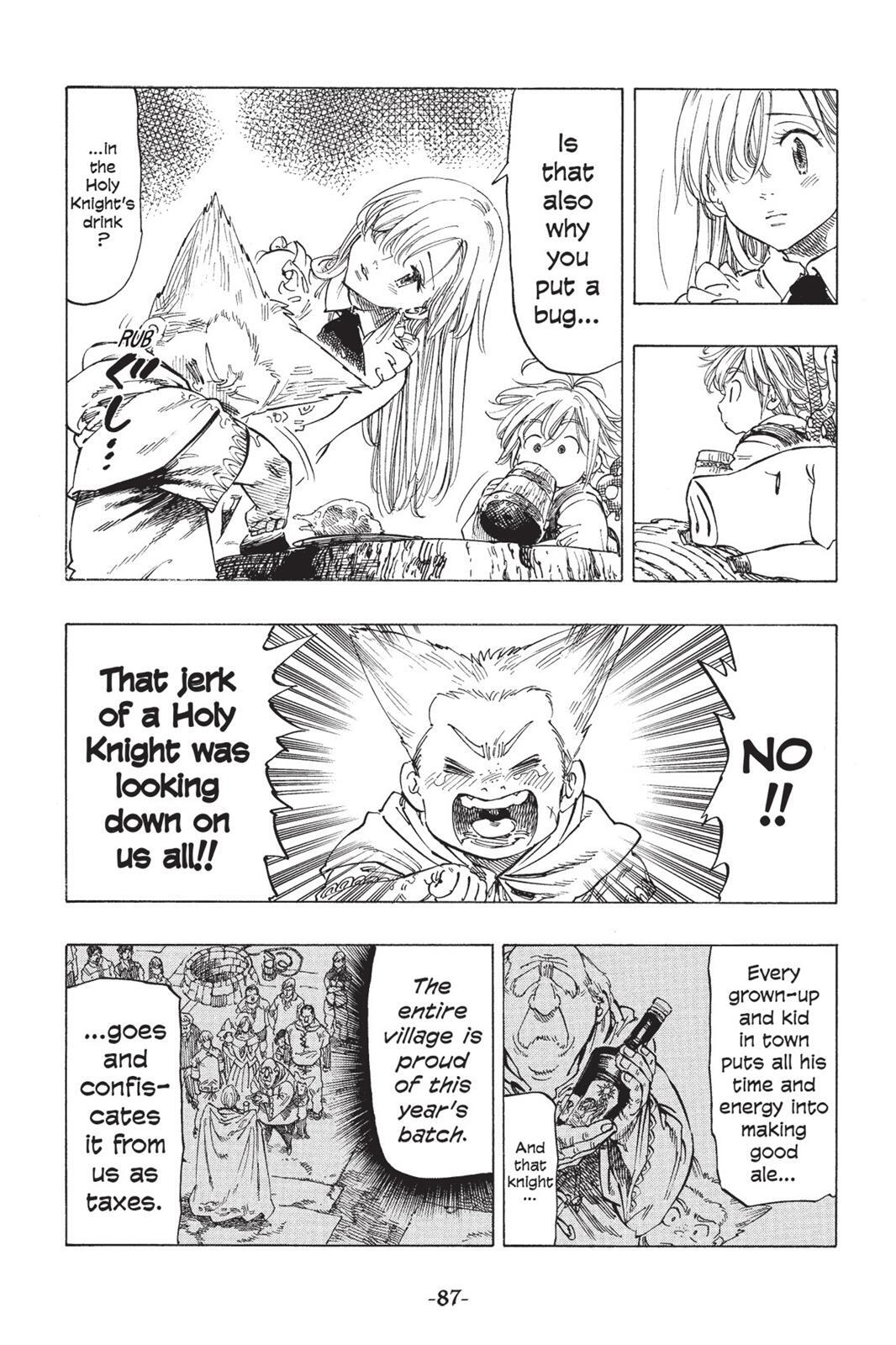 Read The Seven Deadly Sins- Seven Days Manga Online