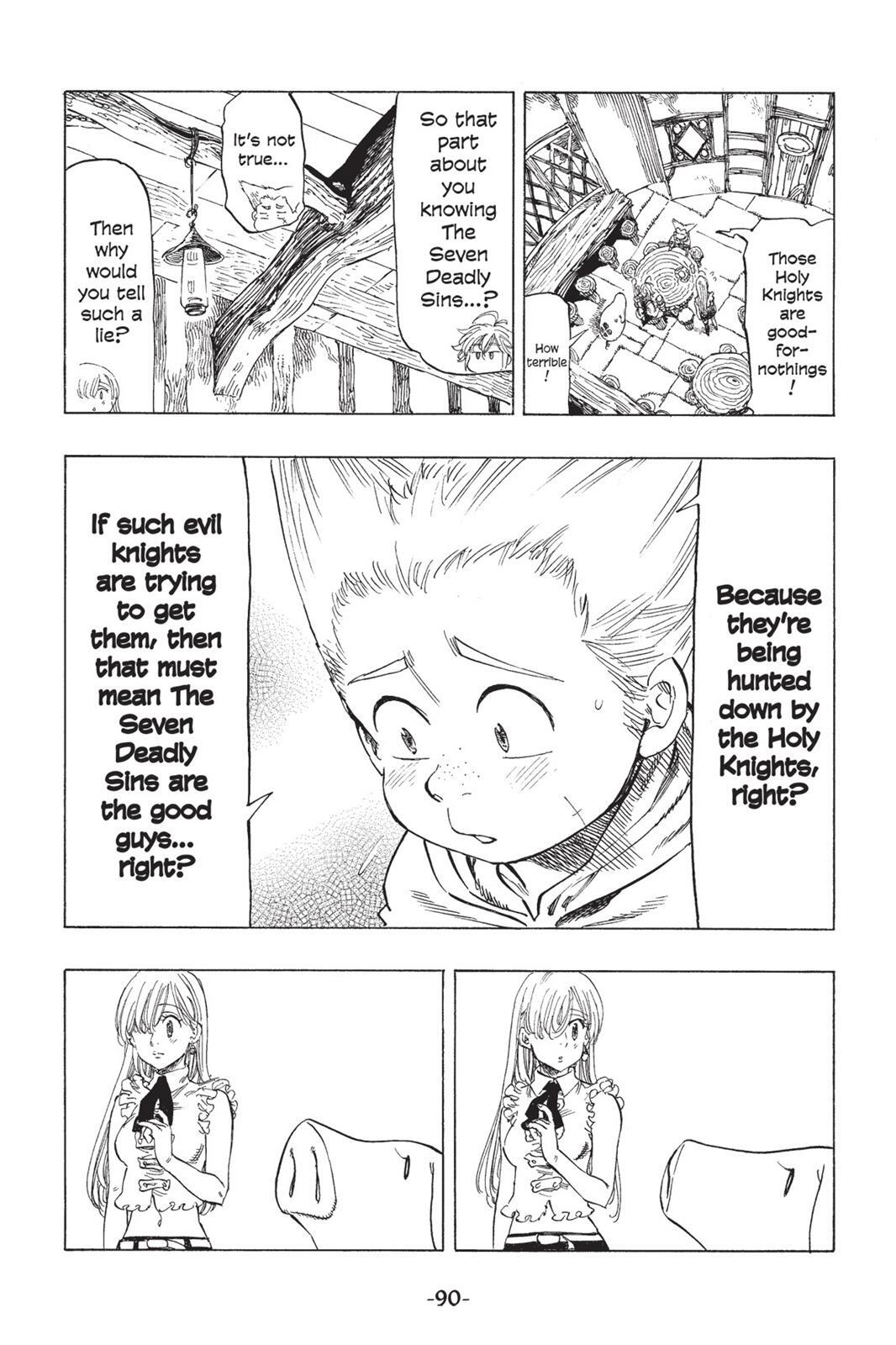 Read The Seven Deadly Sins- Seven Days Manga Online