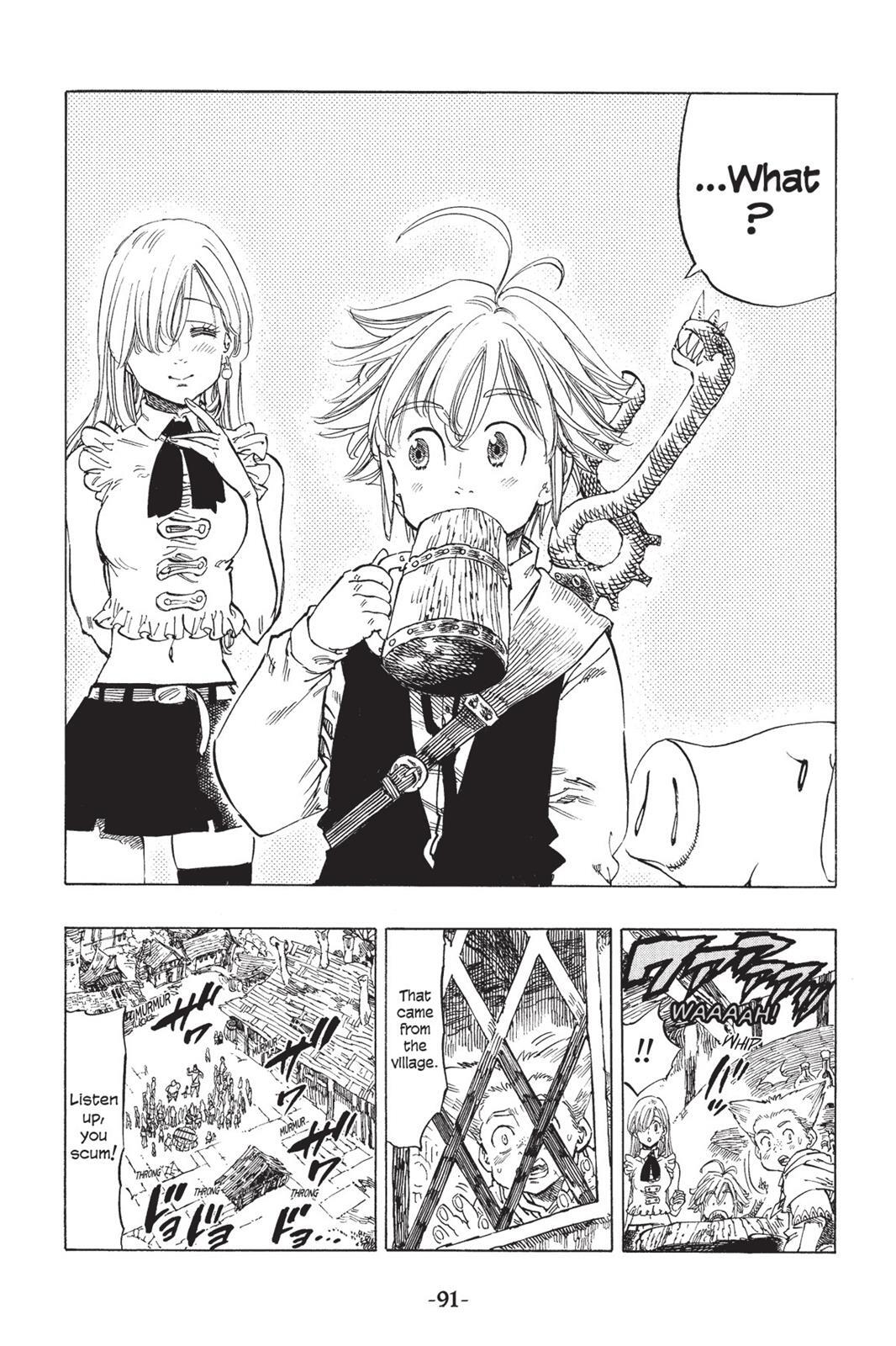 Read The Seven Deadly Sins- Seven Days Manga Online