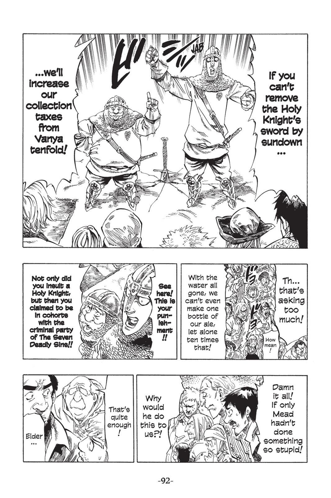 Read The Seven Deadly Sins- Seven Days Manga Online