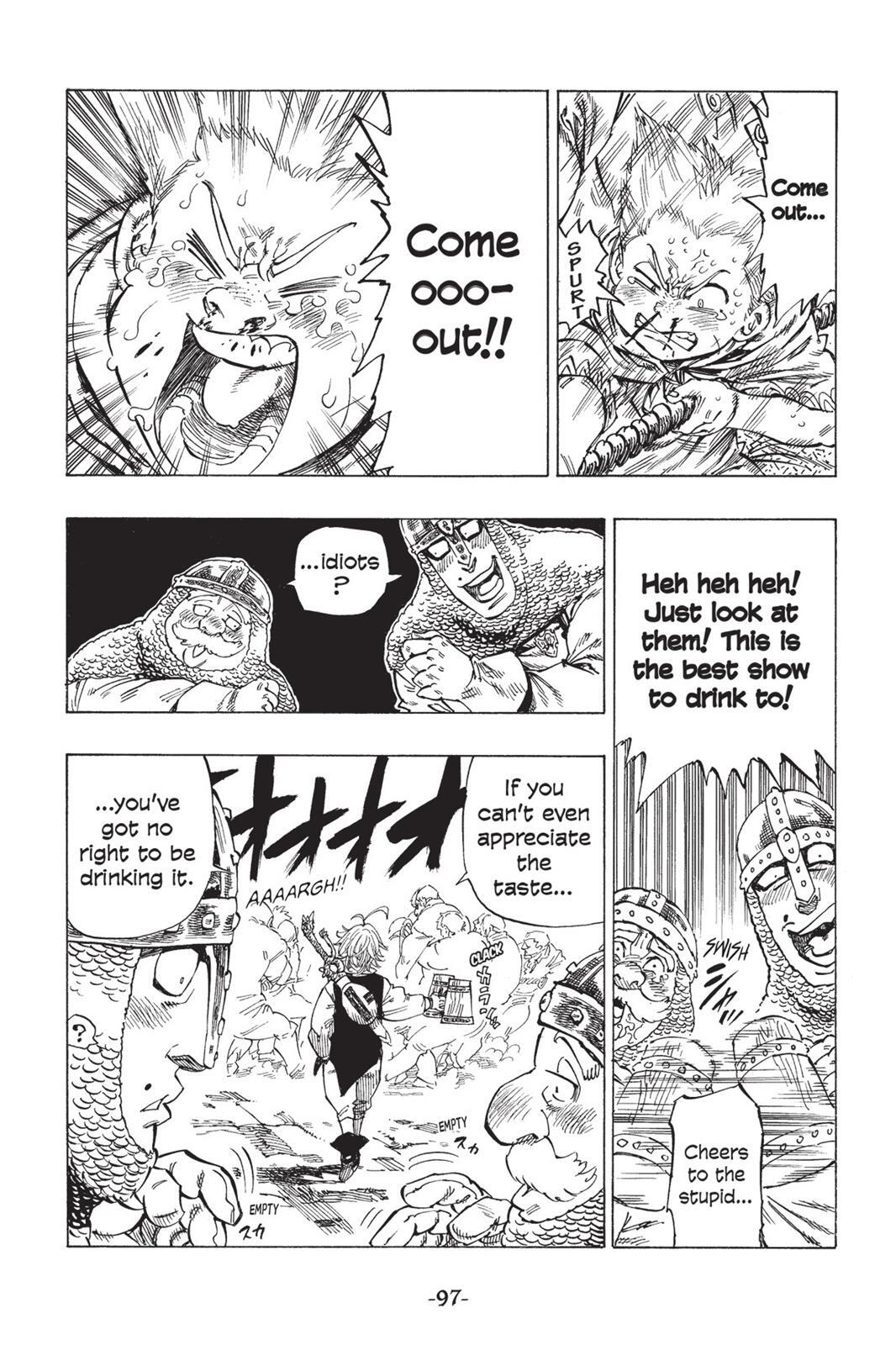 Read The Seven Deadly Sins- Seven Days Manga Online