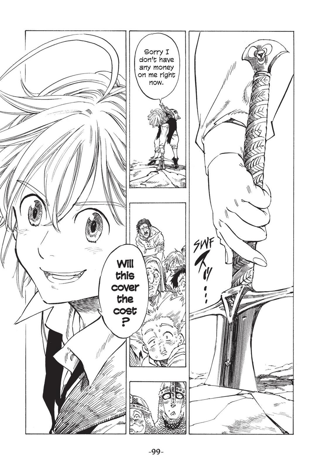 Read The Seven Deadly Sins- Seven Days Manga Online