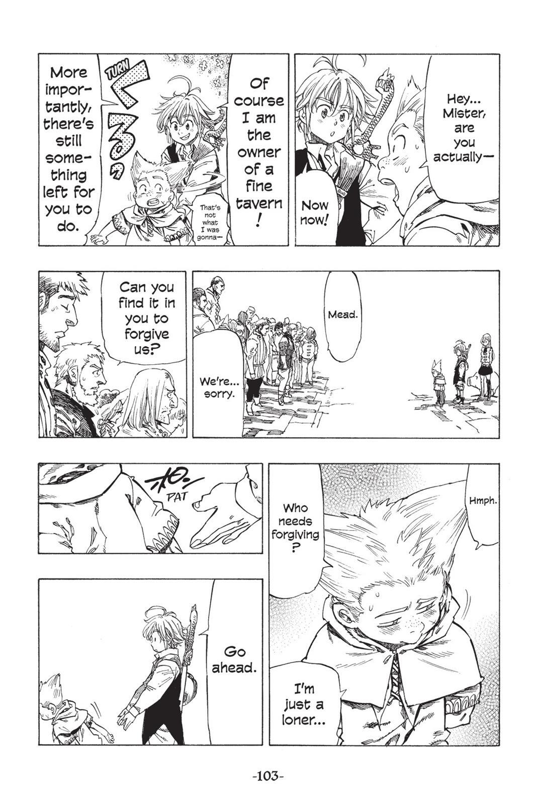 Read The Seven Deadly Sins- Seven Days Manga Online