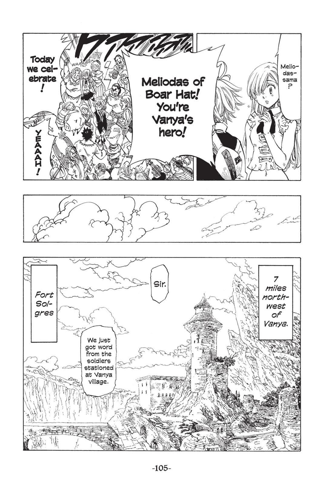 Read The Seven Deadly Sins- Seven Days Manga Online