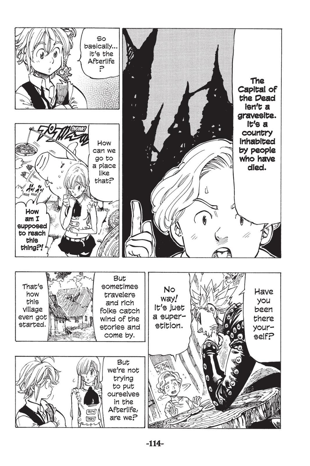 Read The Seven Deadly Sins- Seven Days Manga Online