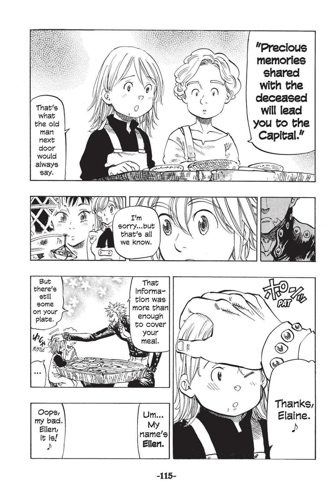 Read The Seven Deadly Sins- Seven Days Manga Online