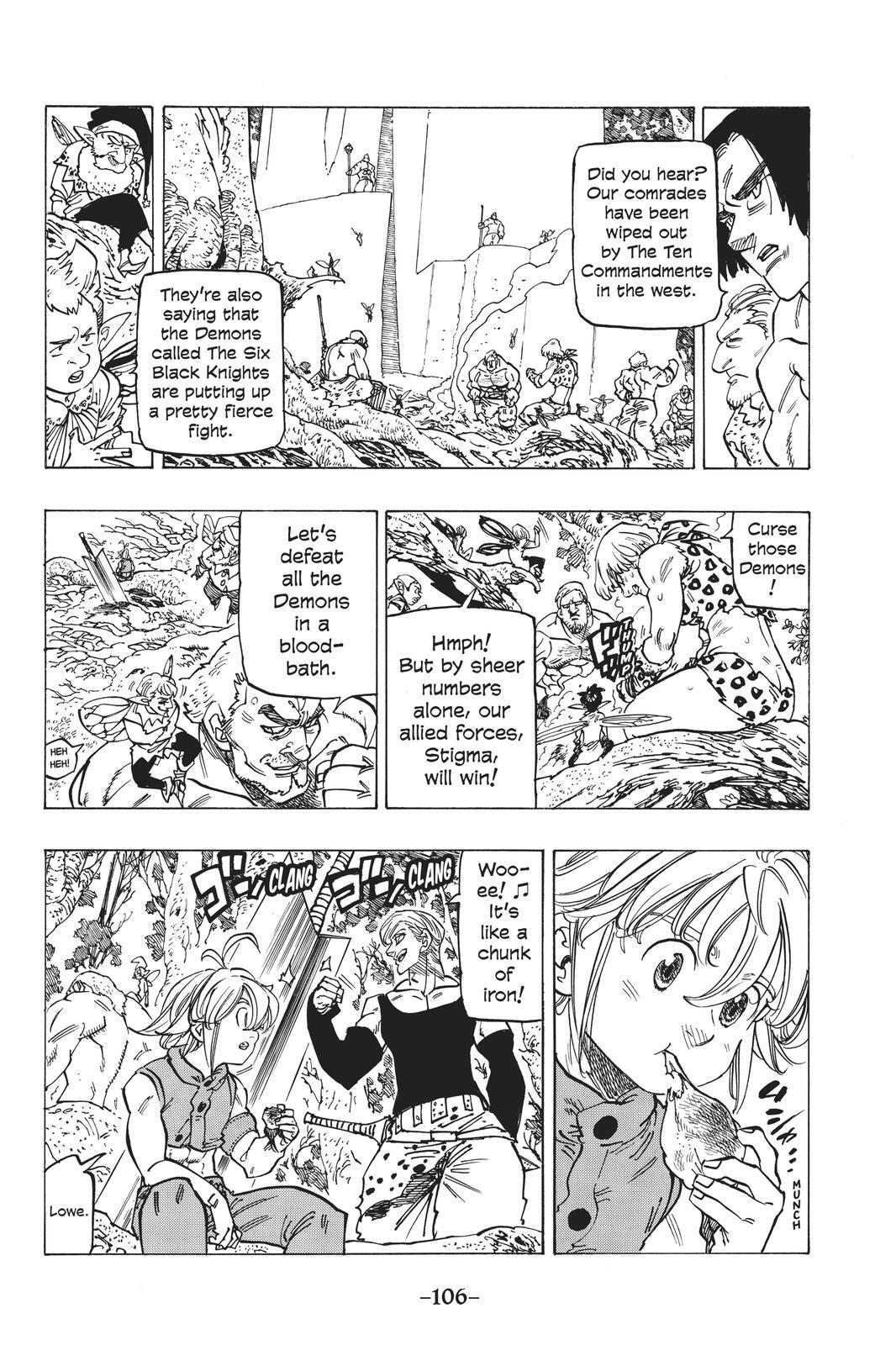 Read The Seven Deadly Sins- Seven Days Manga Online
