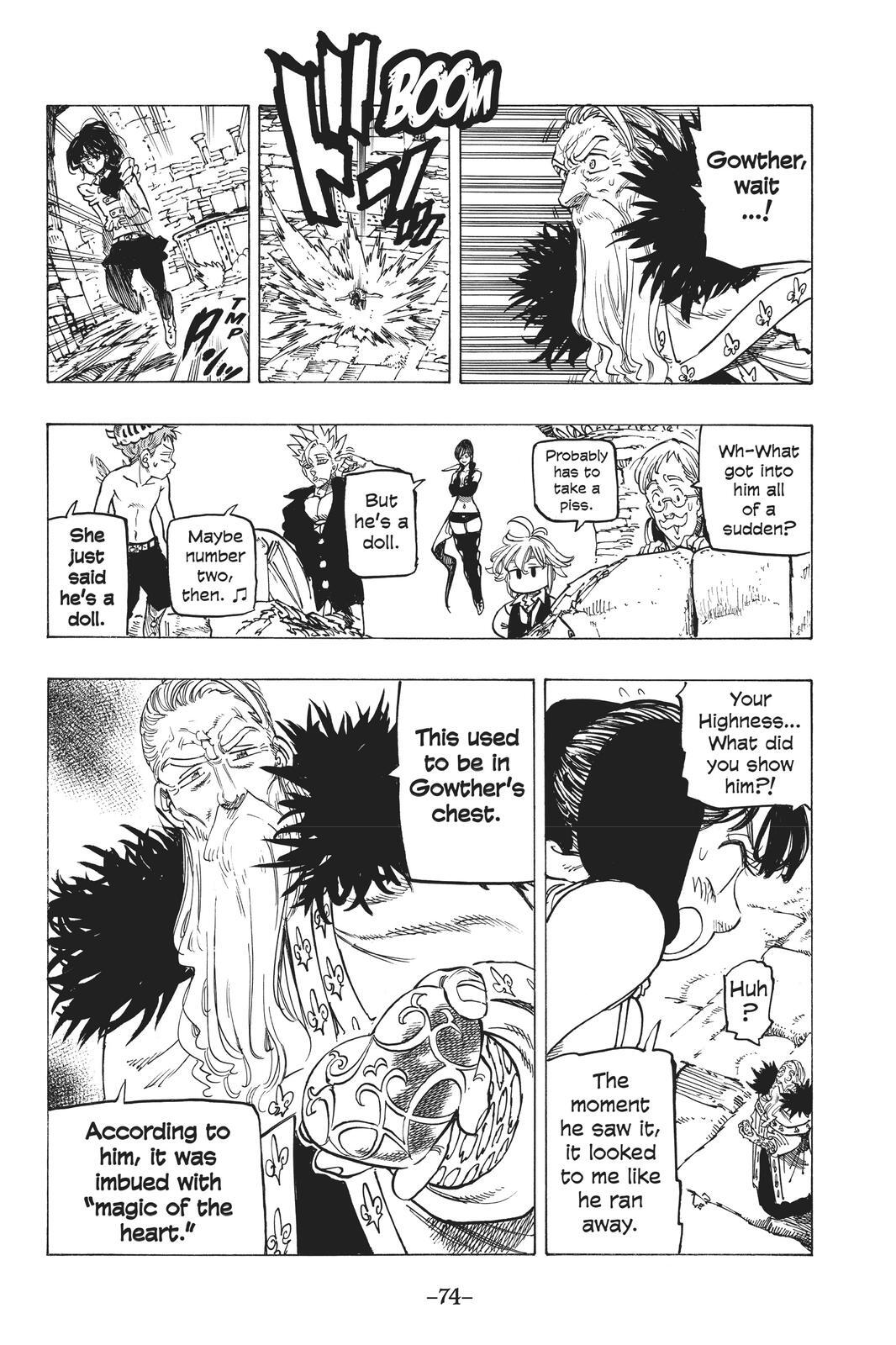 Read The Seven Deadly Sins- Seven Days Manga Online