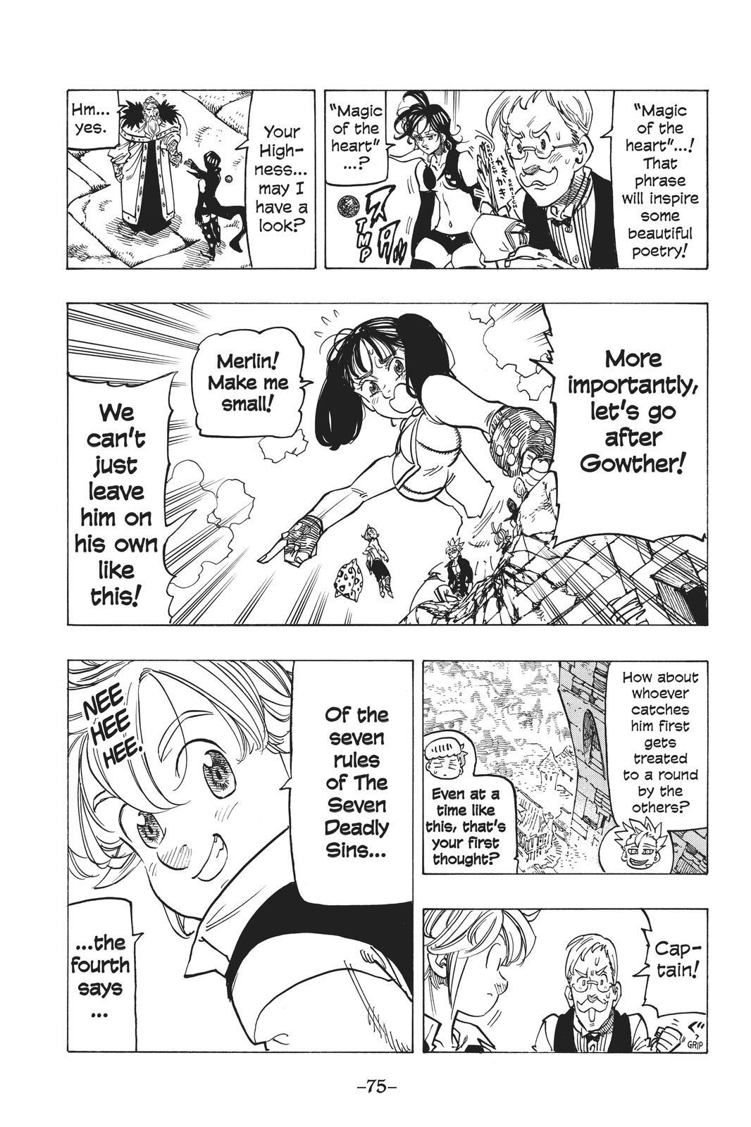 Read The Seven Deadly Sins- Seven Days Manga Online