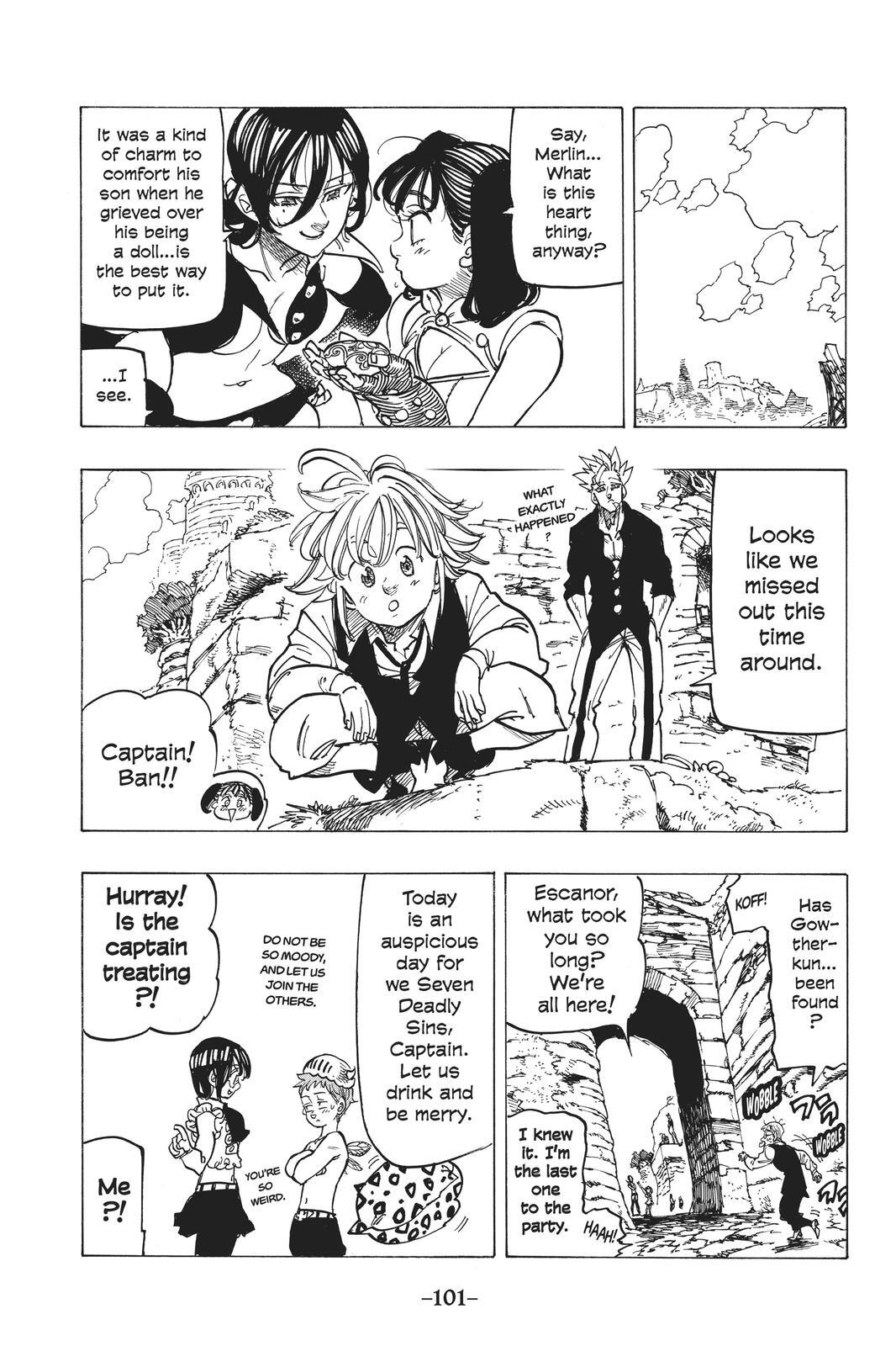 Read The Seven Deadly Sins- Seven Days Manga Online