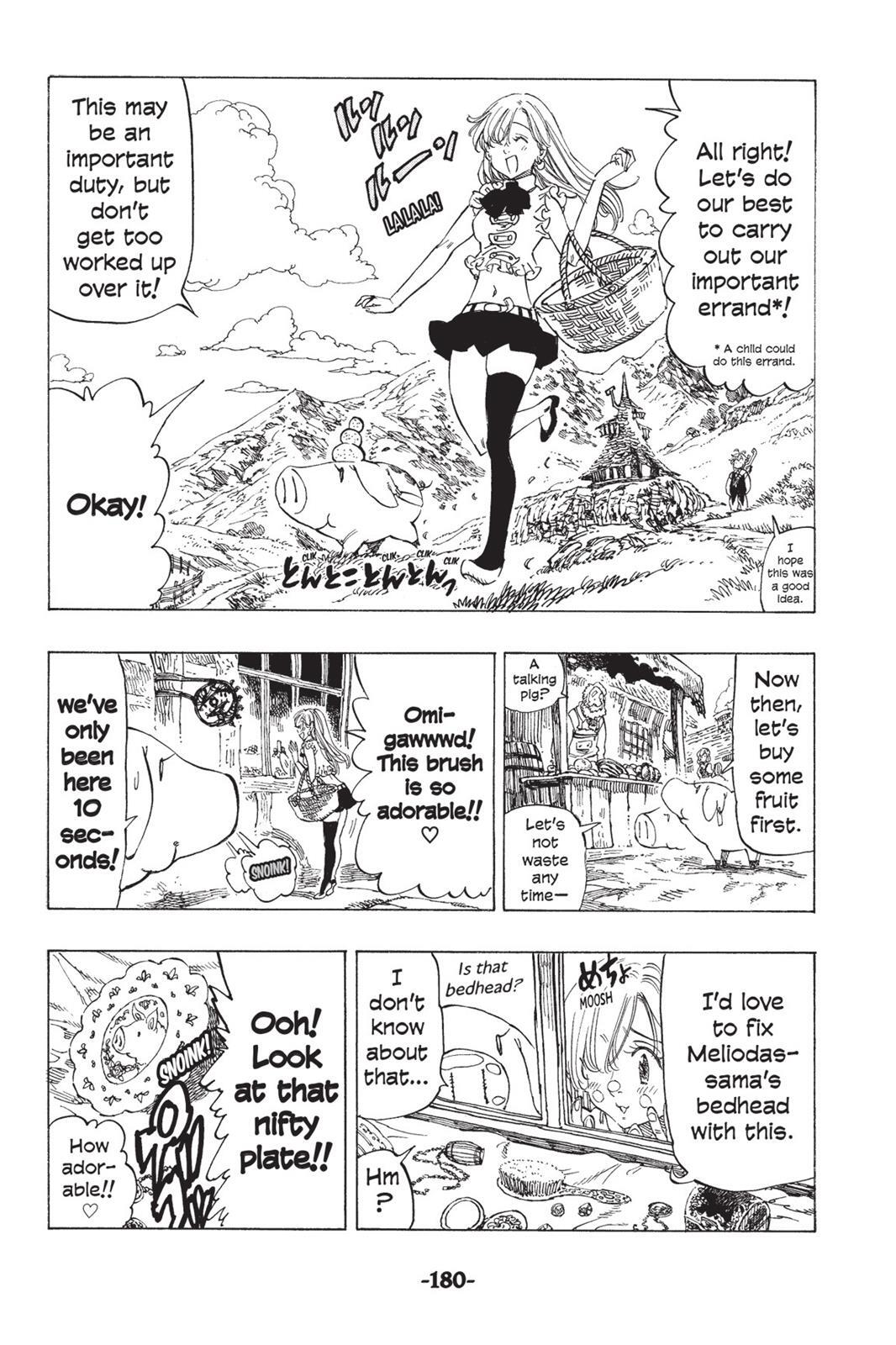 Read The Seven Deadly Sins- Seven Days Manga Online