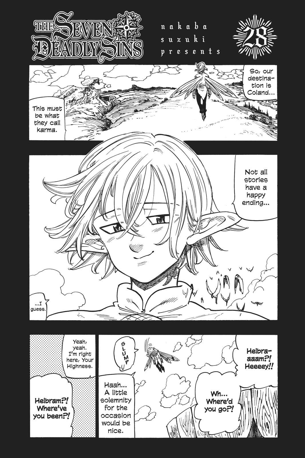 Read The Seven Deadly Sins- Seven Days Manga Online
