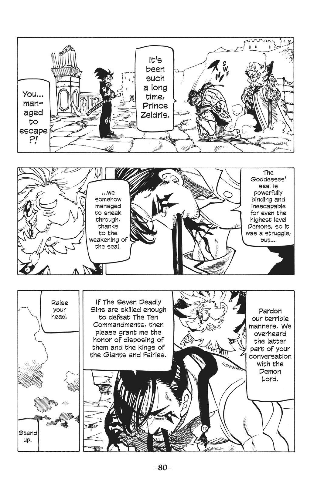 Read The Seven Deadly Sins- Seven Days Manga Online
