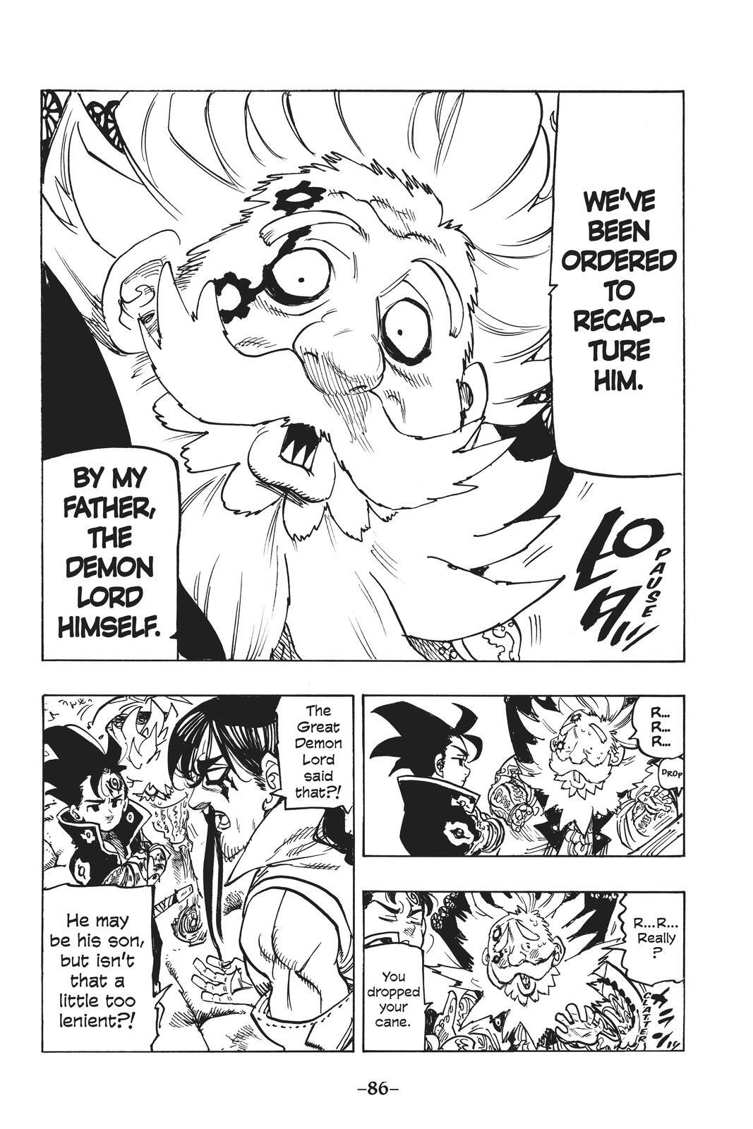 Read The Seven Deadly Sins- Seven Days Manga Online