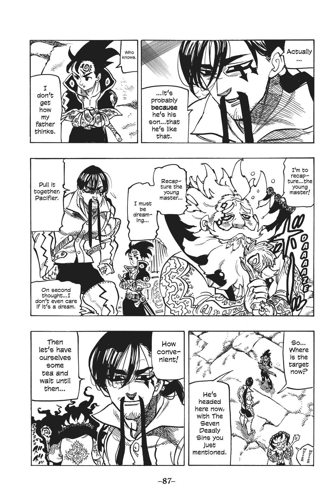 Read The Seven Deadly Sins- Seven Days Manga Online
