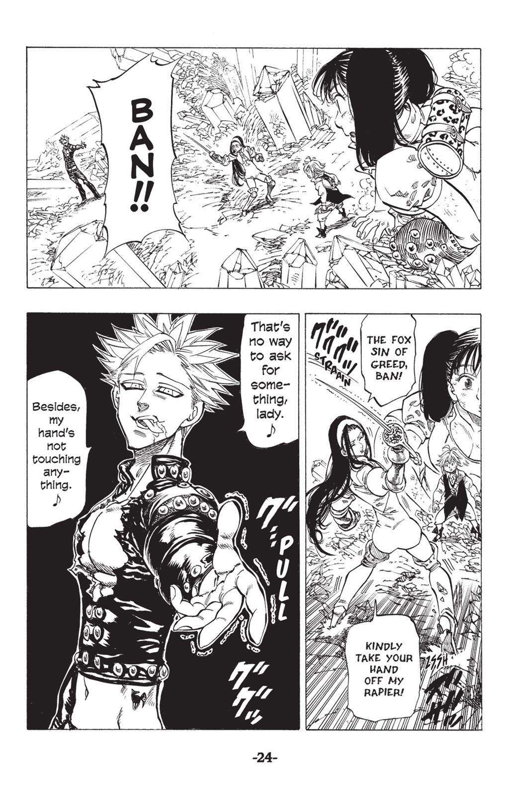 Read The Seven Deadly Sins- Seven Days Manga Online