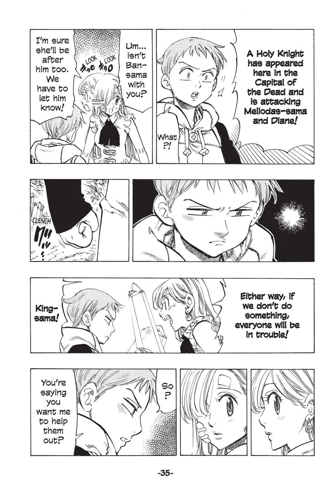 Read The Seven Deadly Sins- Seven Days Manga Online