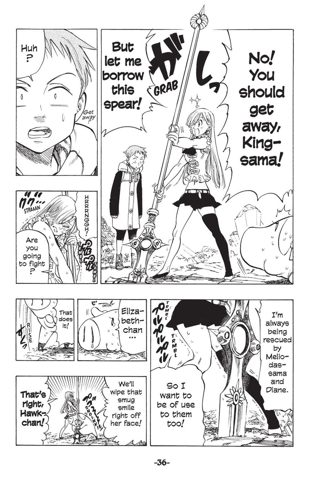 Read The Seven Deadly Sins- Seven Days Manga Online