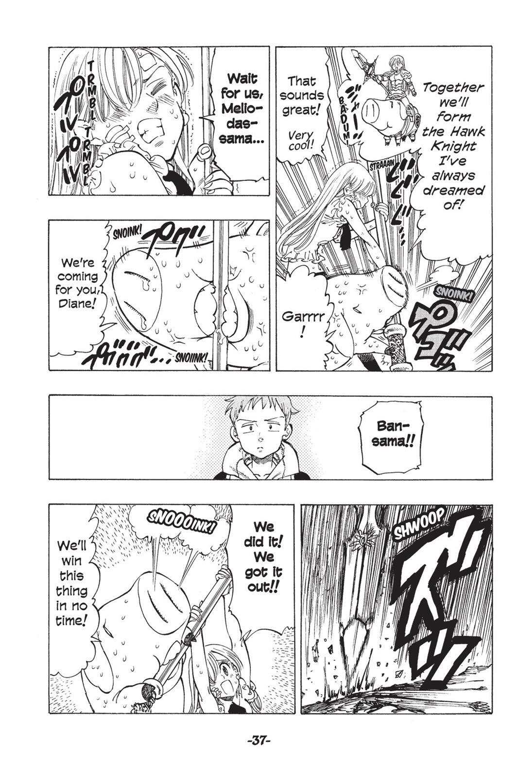 Read The Seven Deadly Sins- Seven Days Manga Online