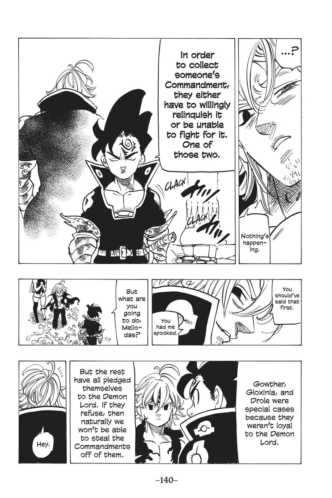 Read The Seven Deadly Sins- Seven Days Manga Online