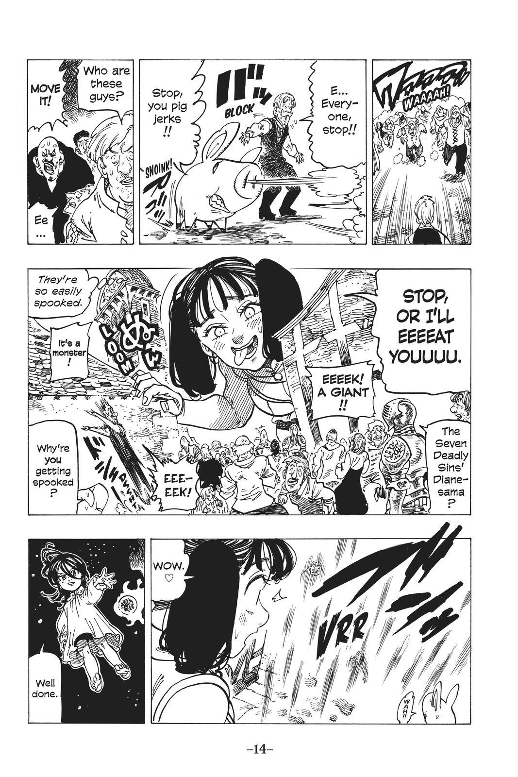 Read The Seven Deadly Sins- Seven Days Manga Online
