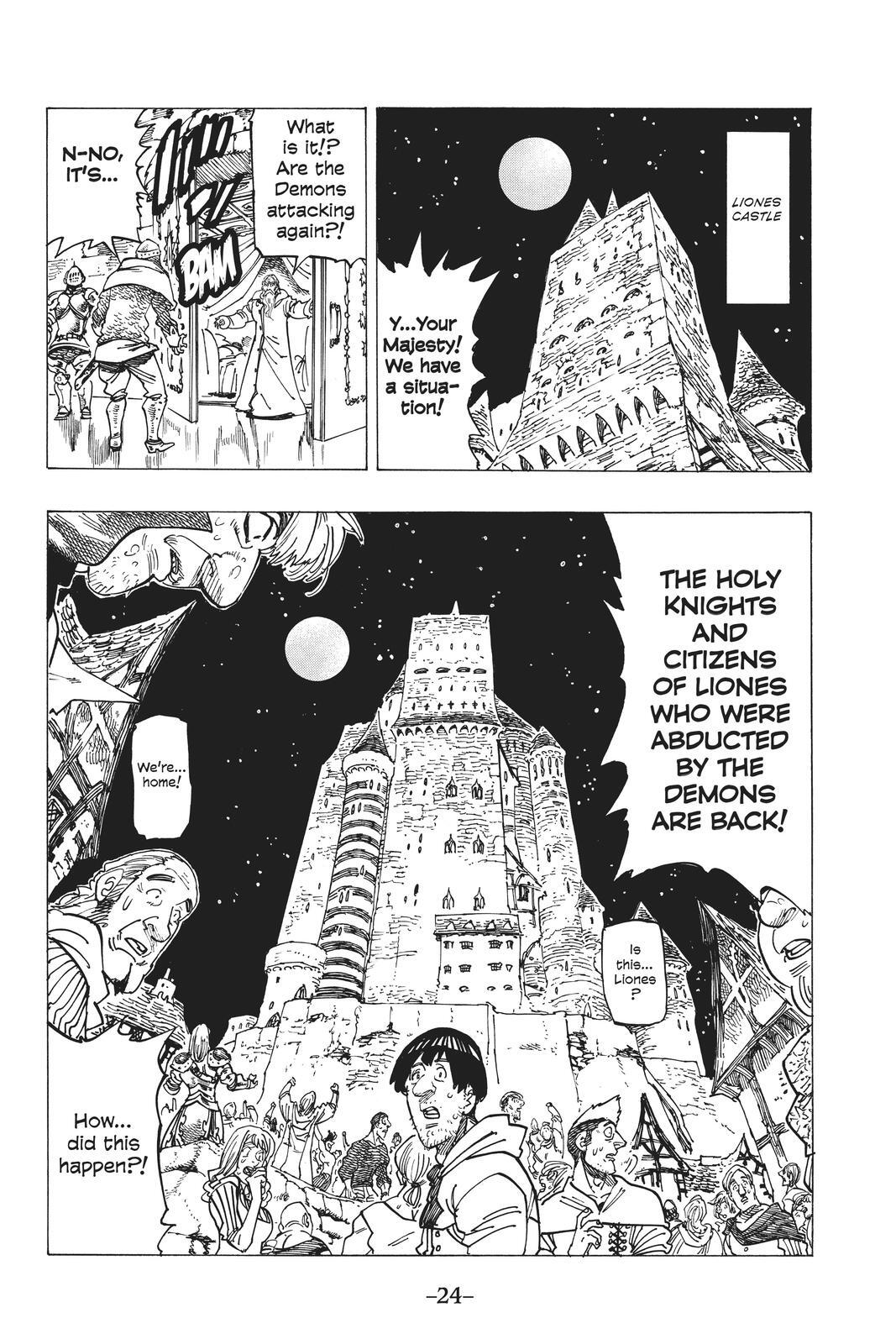 Read The Seven Deadly Sins- Seven Days Manga Online