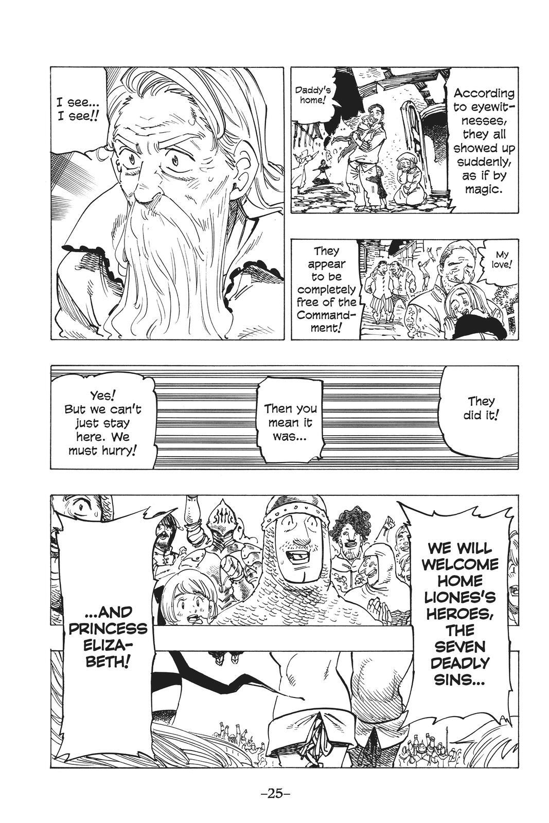 Read The Seven Deadly Sins- Seven Days Manga Online