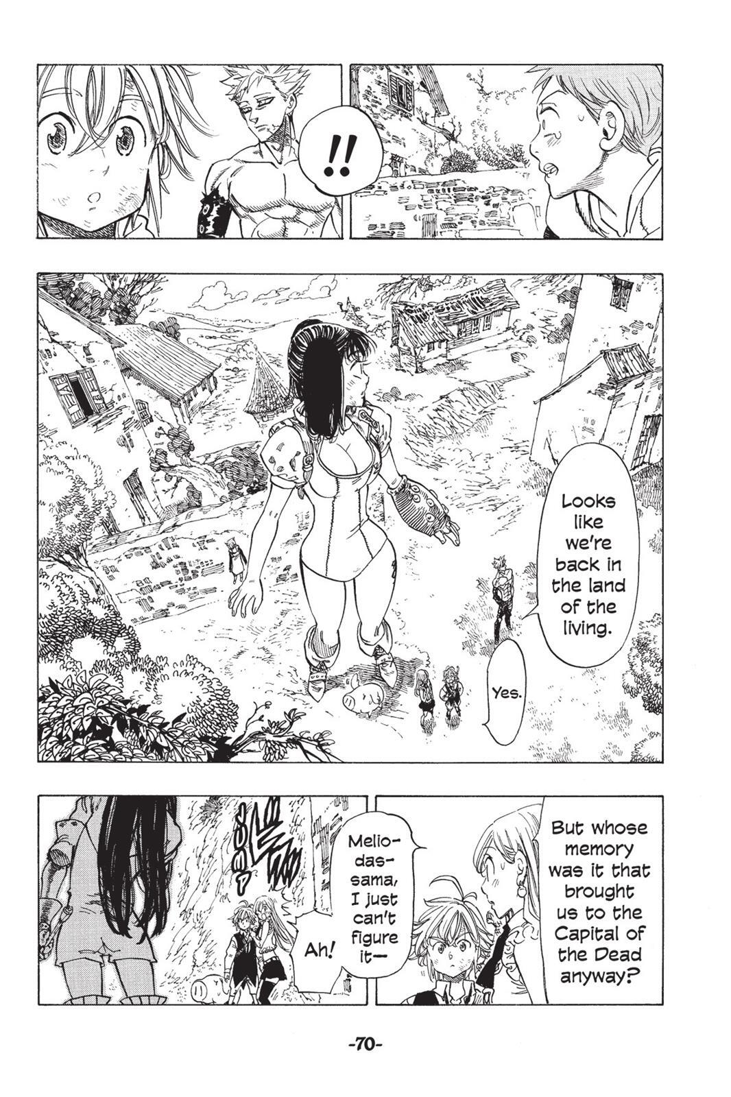 Read The Seven Deadly Sins- Seven Days Manga Online