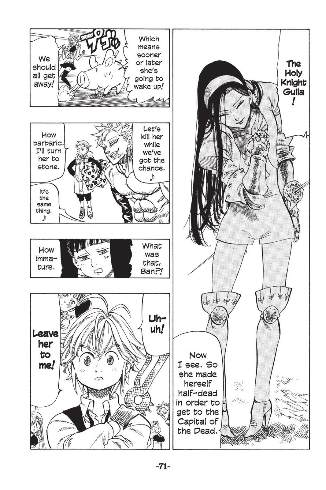 Read The Seven Deadly Sins- Seven Days Manga Online