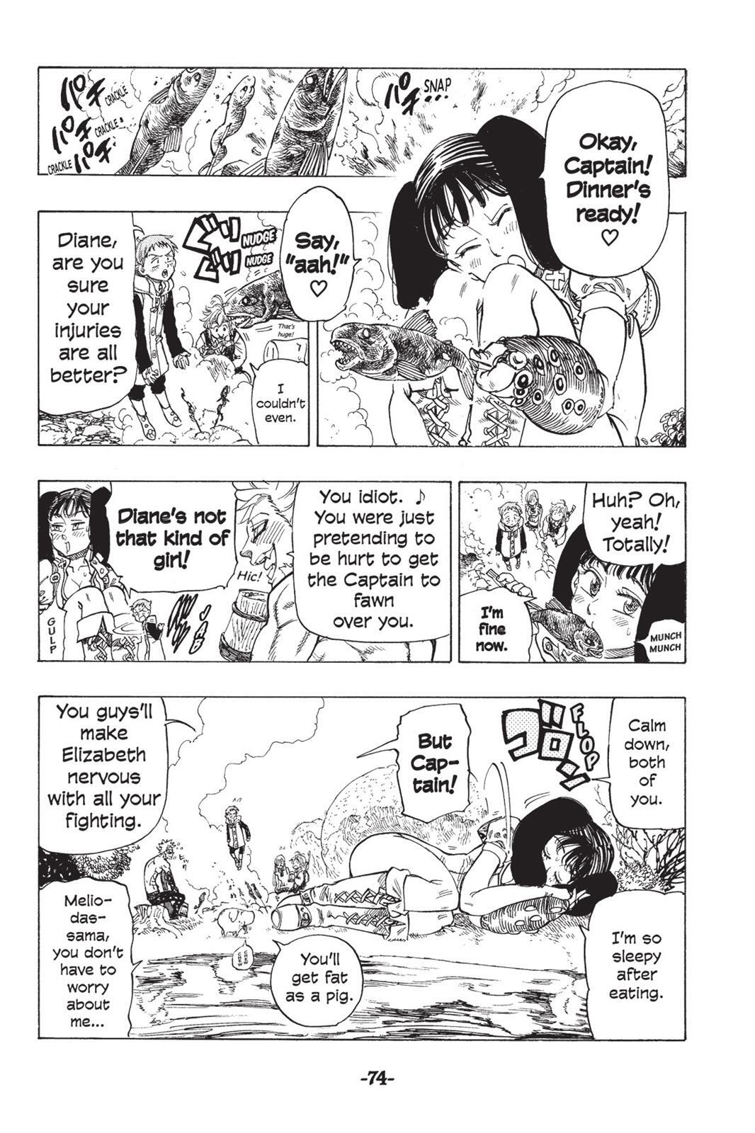 Read The Seven Deadly Sins- Seven Days Manga Online