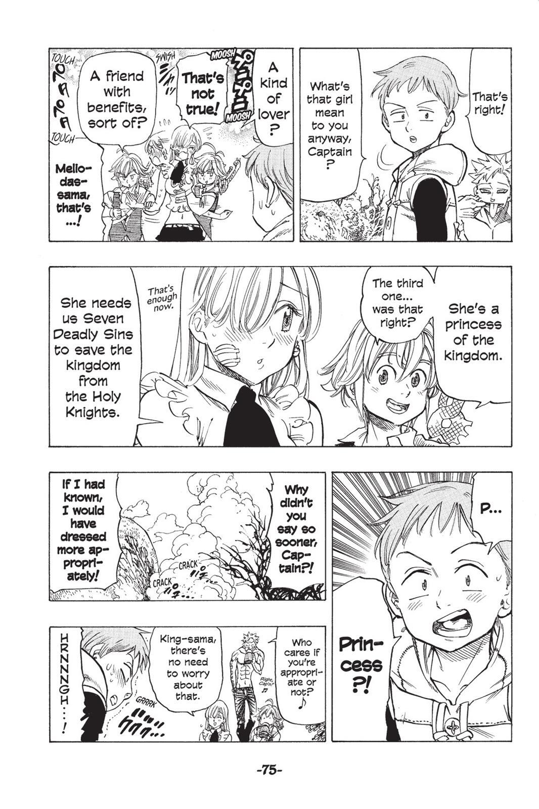 Read The Seven Deadly Sins- Seven Days Manga Online